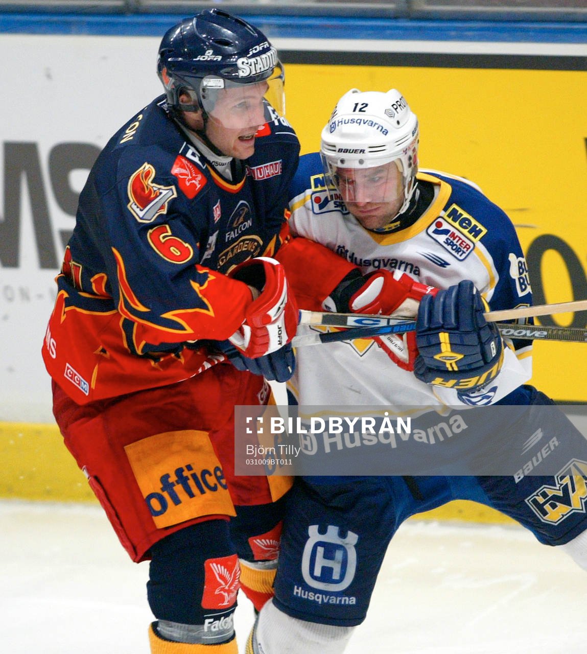 Ronnie Petterson, Djurgården och Peter Ekelund, HV 71