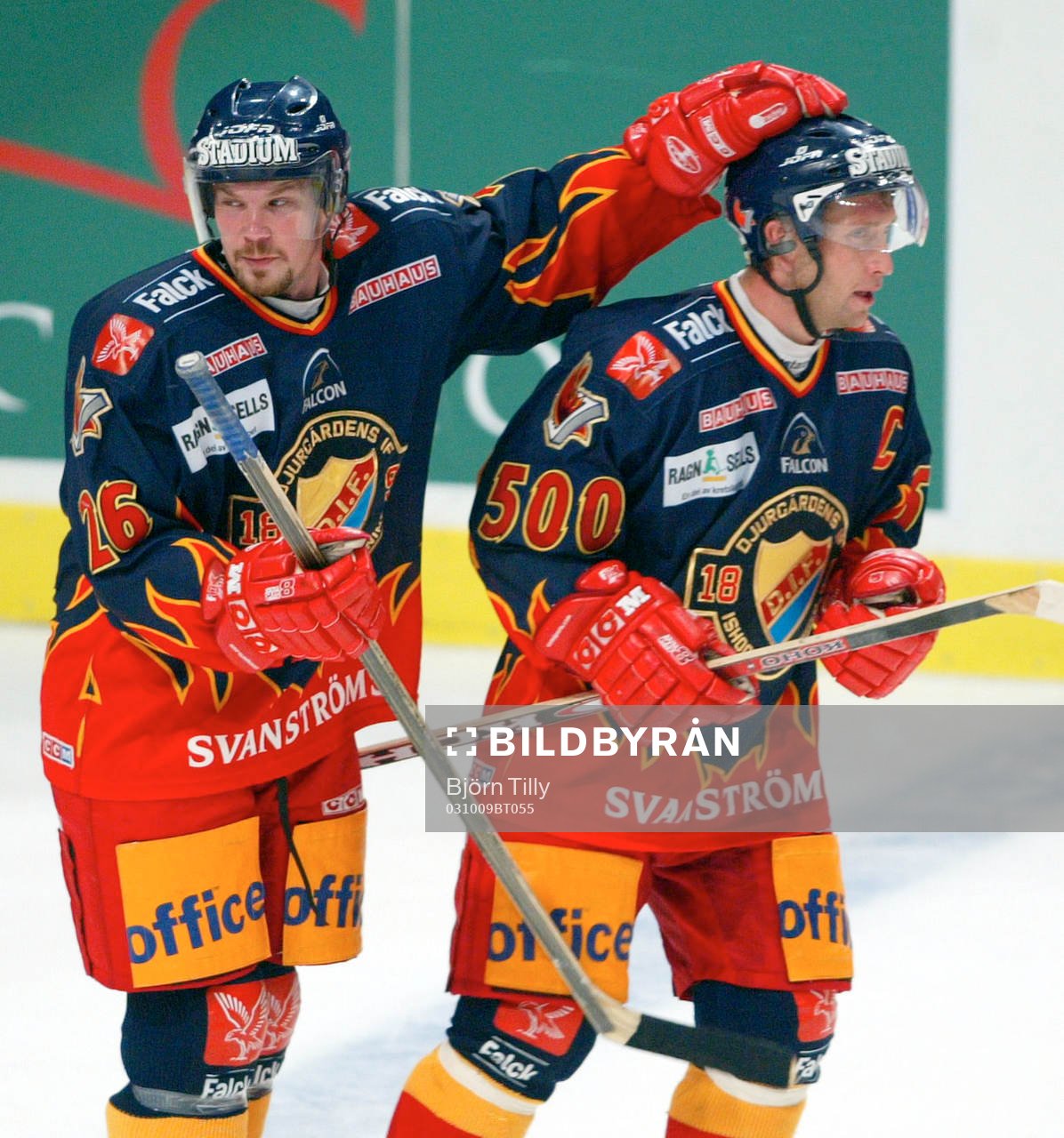 Mikael Johansson, Djurgården avgjorde matchen med sitt 3-1