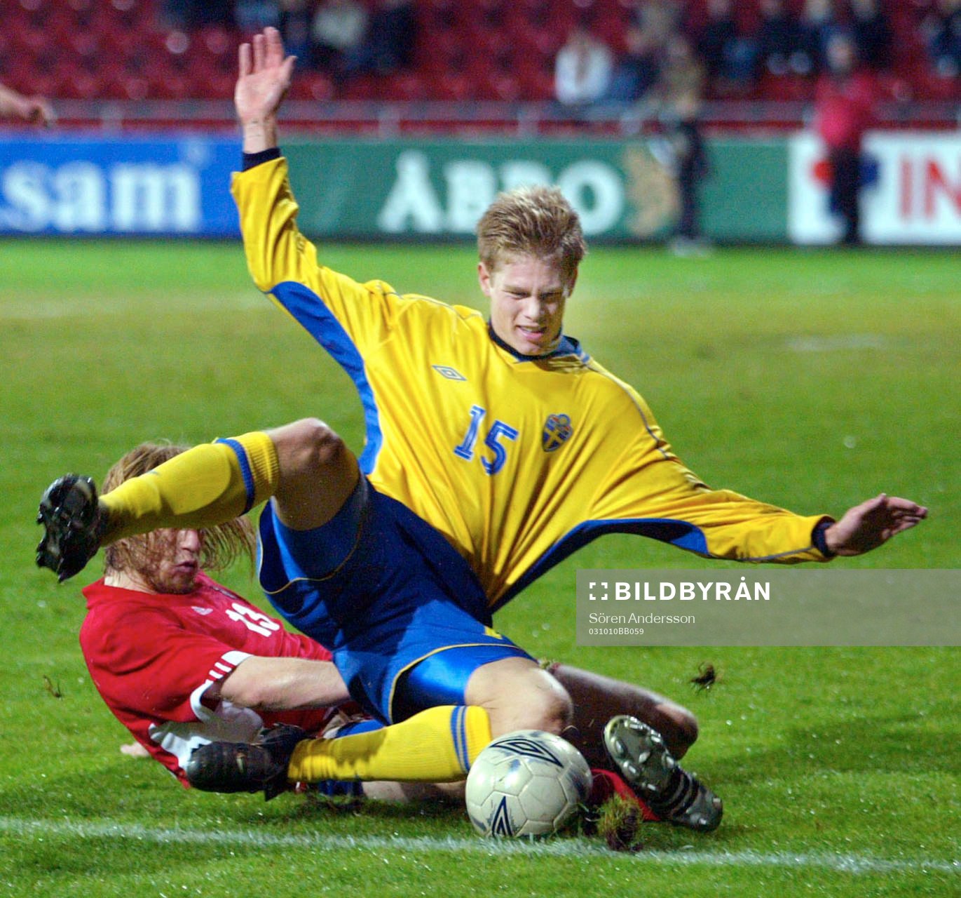 Johan Andersson, Sverige