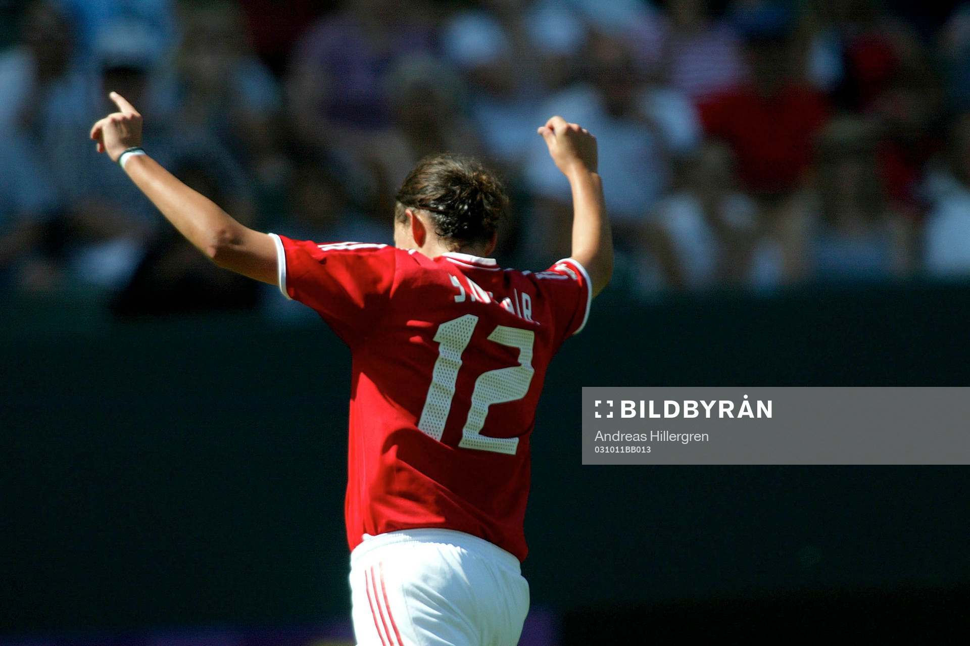 Christine Sinclair, Kanada jublar
