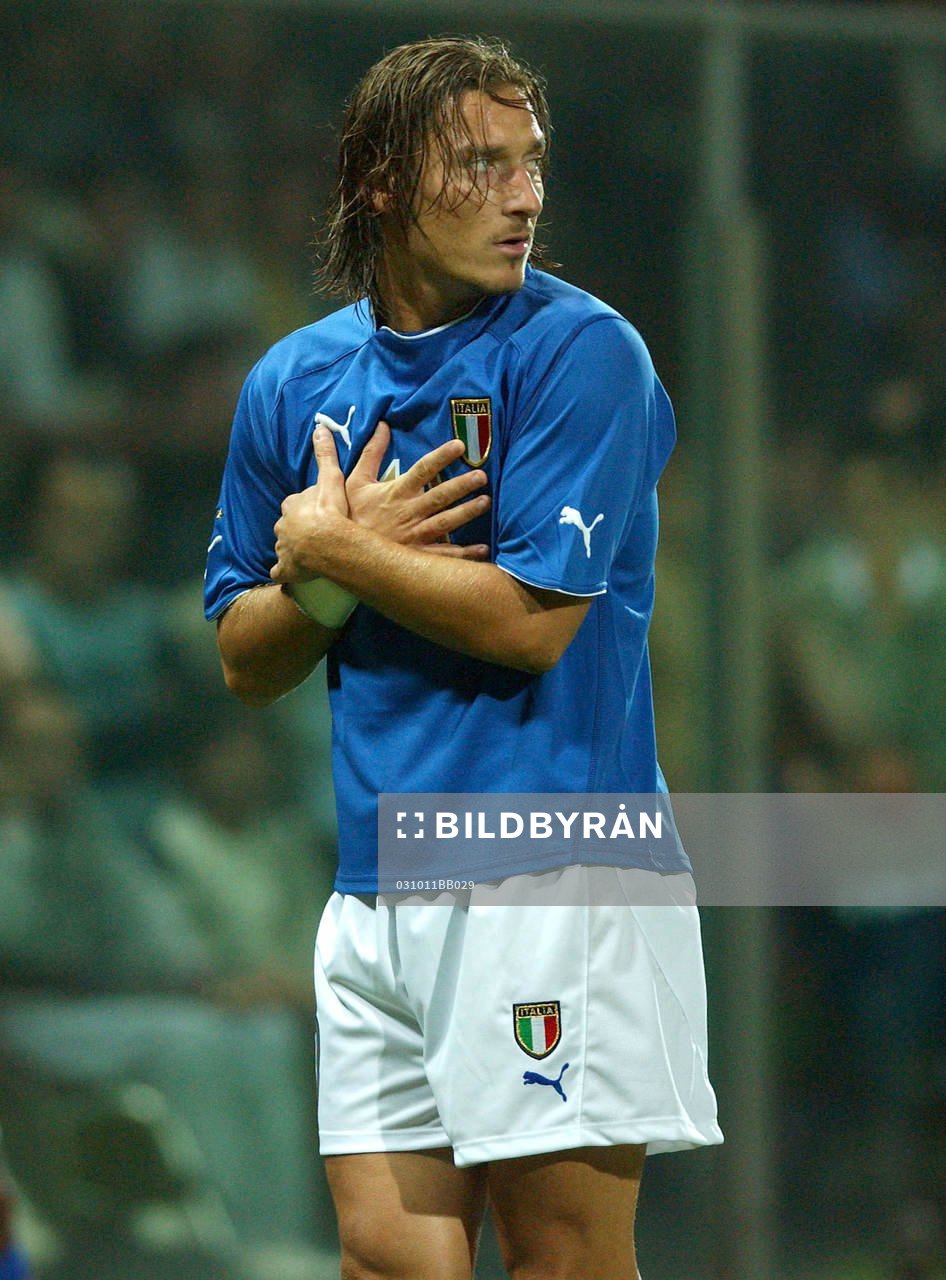 Franscesco Totti, Italien