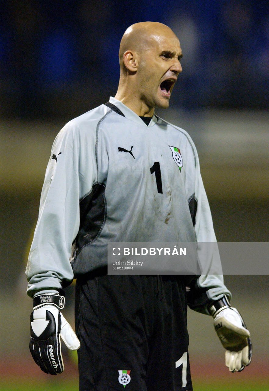 Zdravko Zdravkov, målvakt, Bulgarien