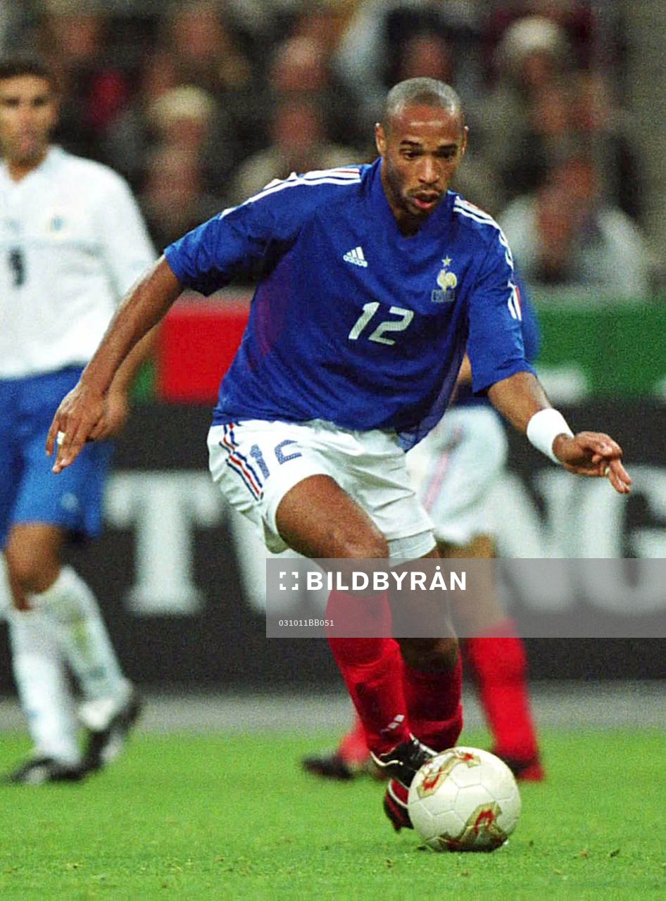 Thierry Henry, Frankrike
