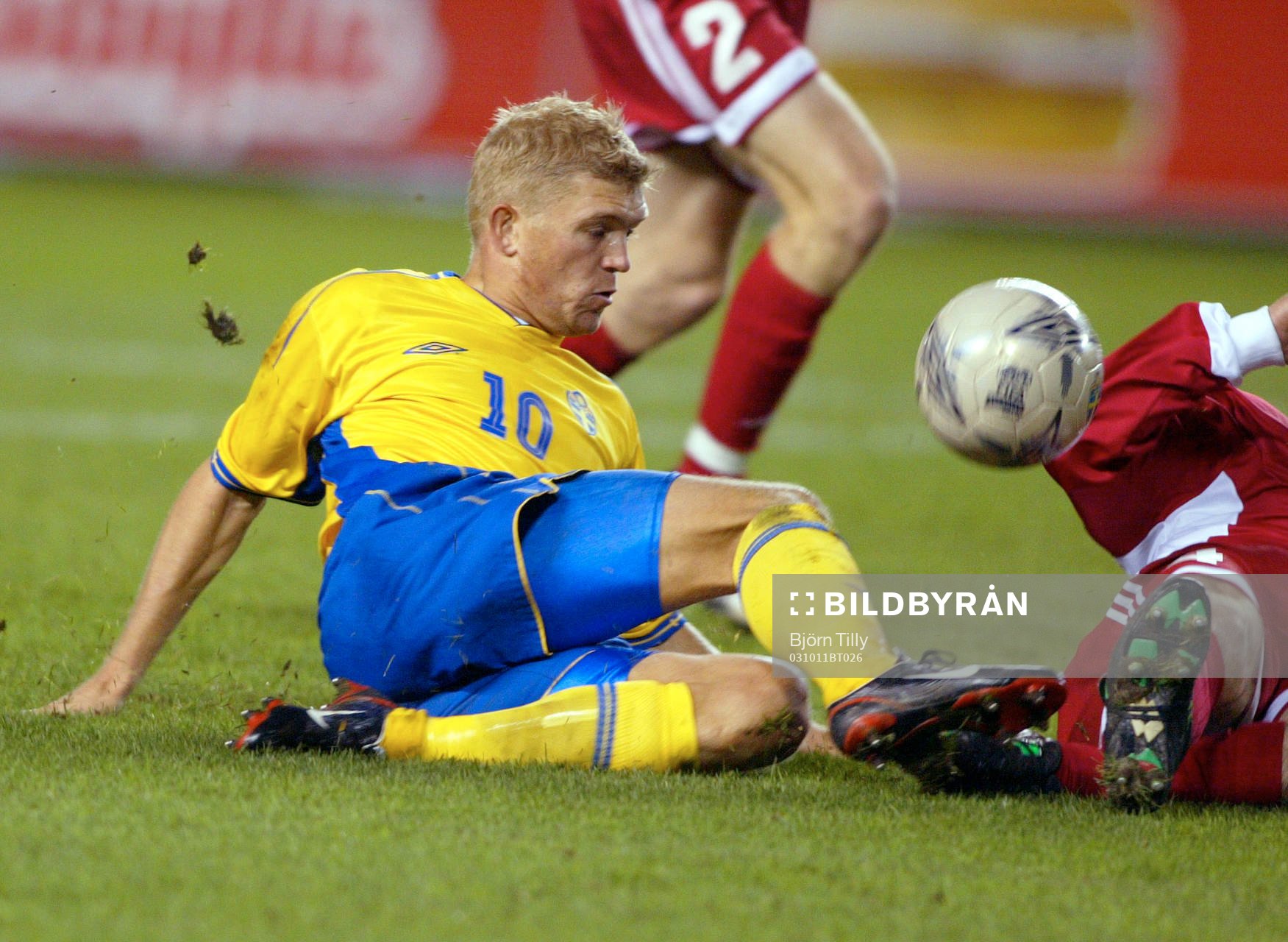 Fotboll, EM-Kval, Sverige - Lettland: Marcus Allbäck, Sverige missade det mesta