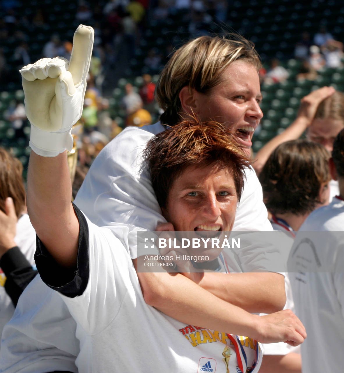 Martina Müller och Silke Rottenberg, Tyskland jublar, jubel