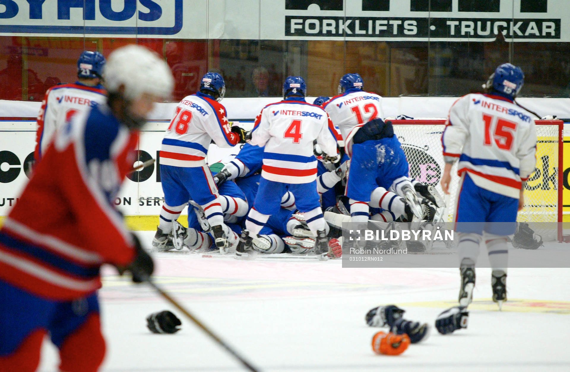 Ishockey, TV-Pucken (TV Pucken), Final, Stockholm/vit -