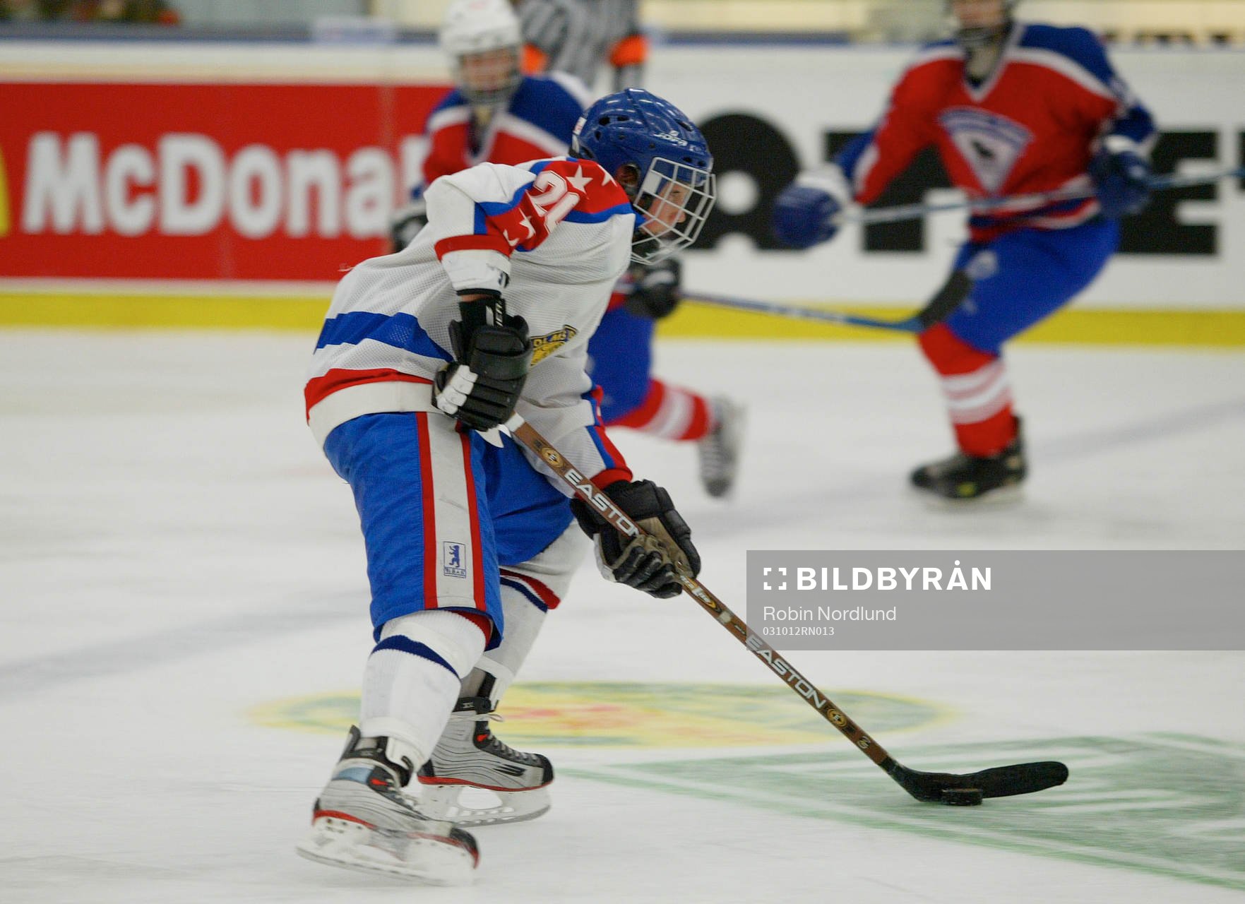 Ishockey, ungdom, TV-pucken, final, Stockholm/Vit -