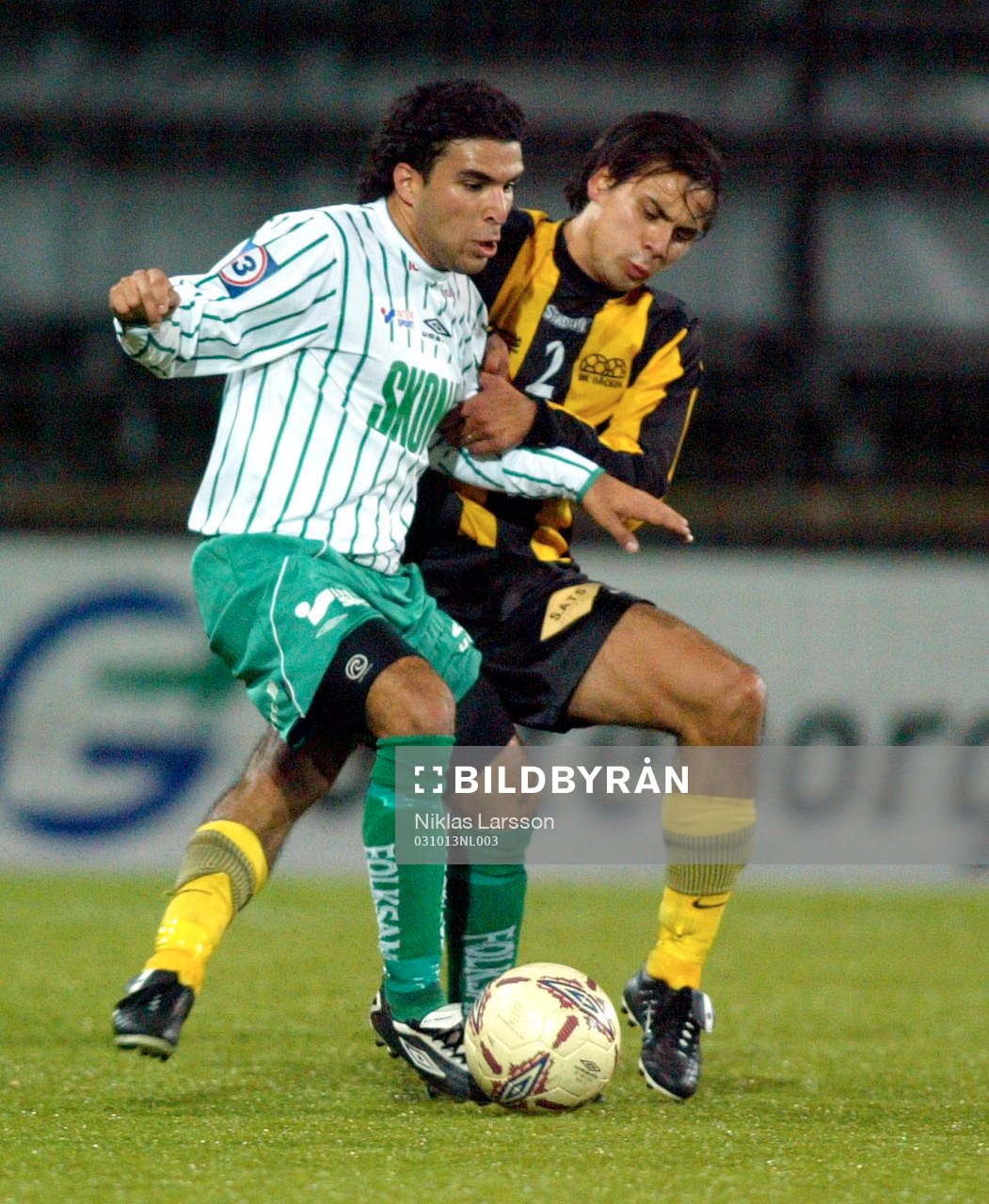 Arash Bajat, Frölunda och Johan Lind, Häcken