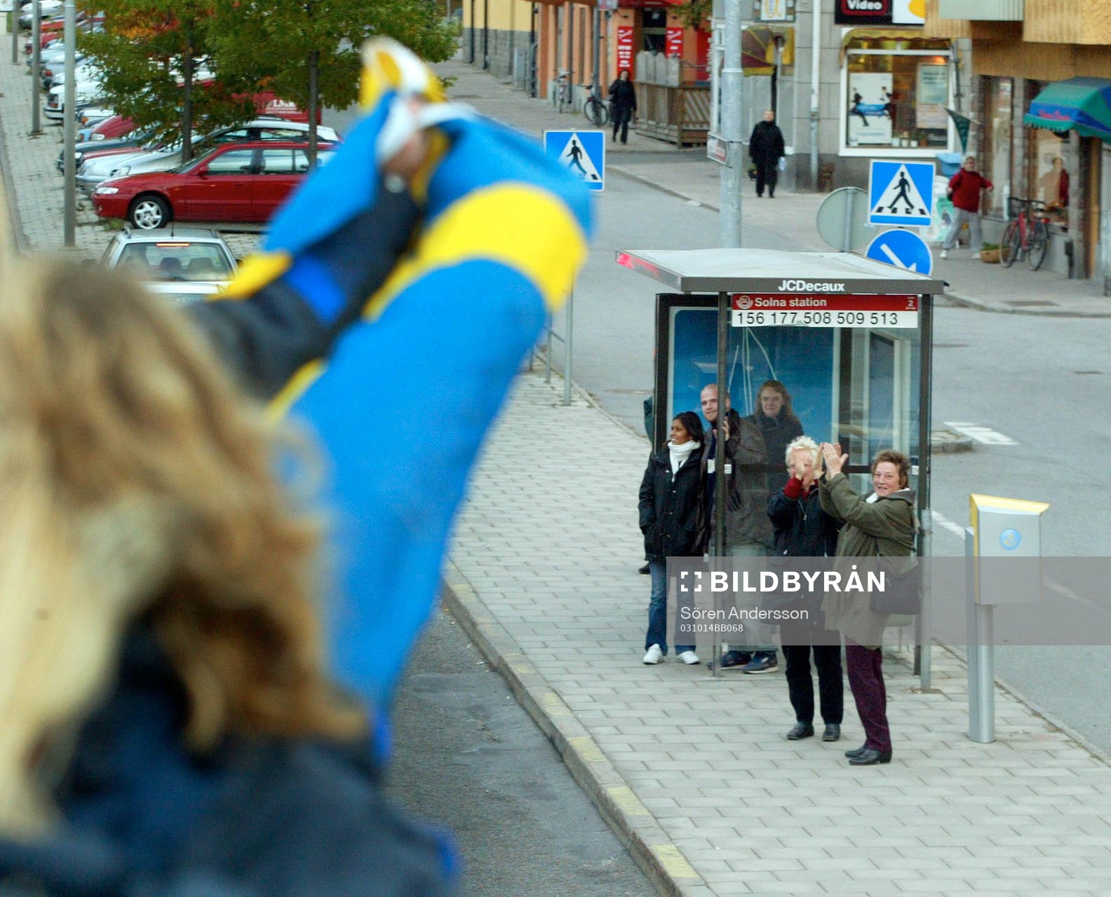 Hyllninga, busskur