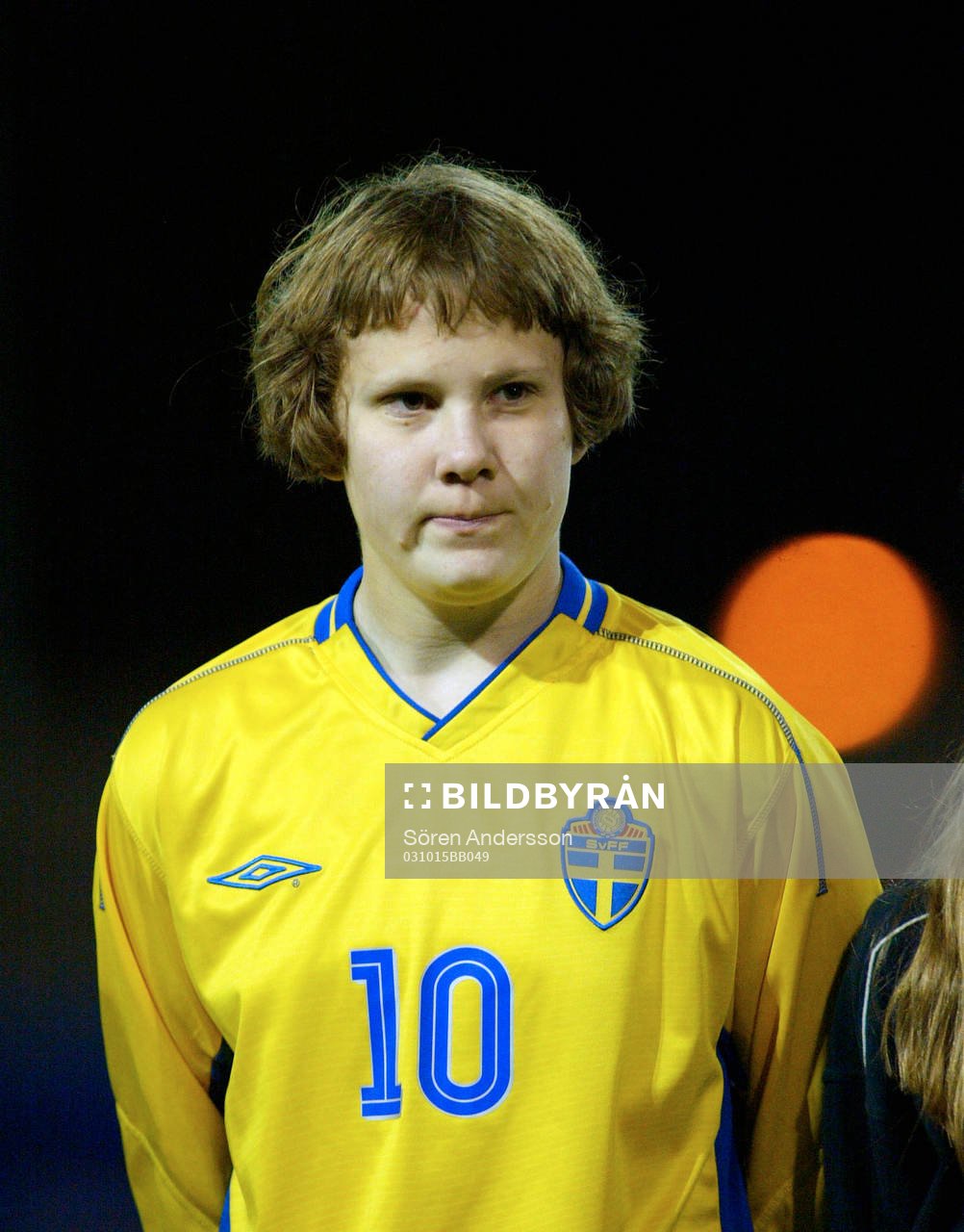  Erika Karlsson, Sverige. Porträtt.
