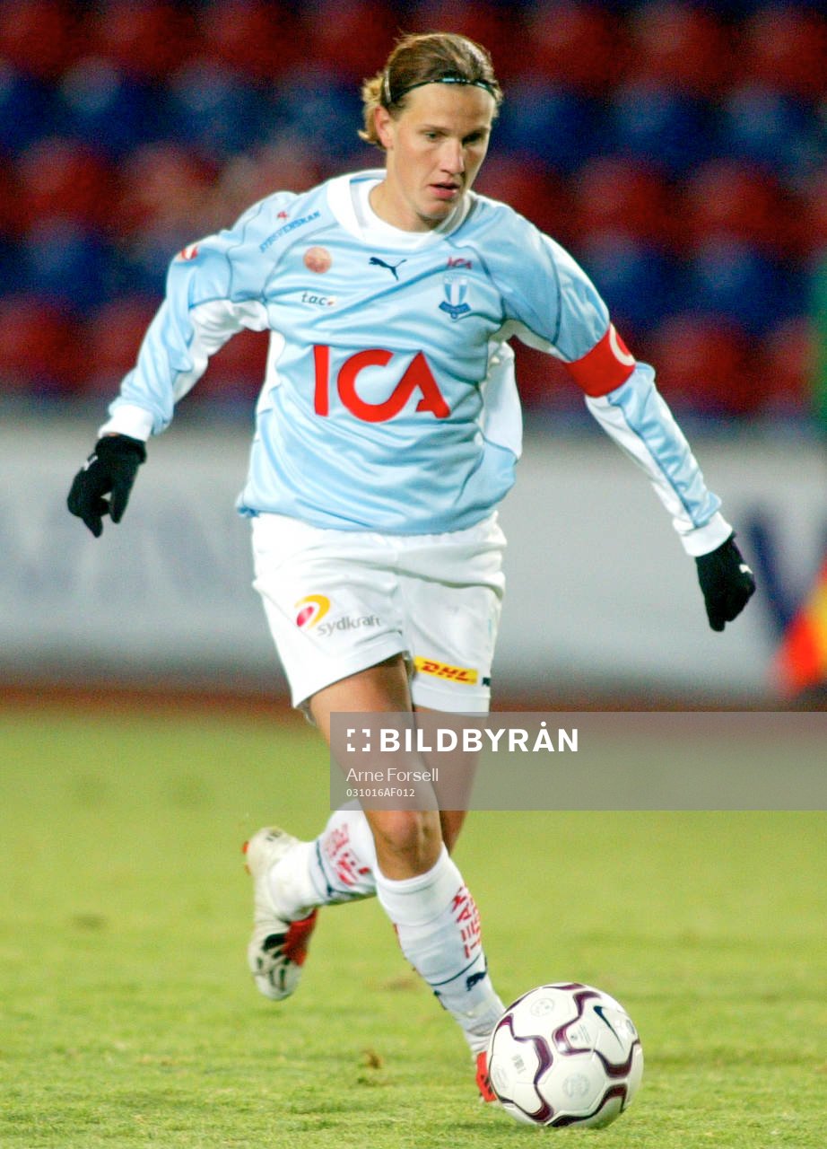 Fotboll. Dam, damallsvenskan,  Malmö FF. Malin Andersson
