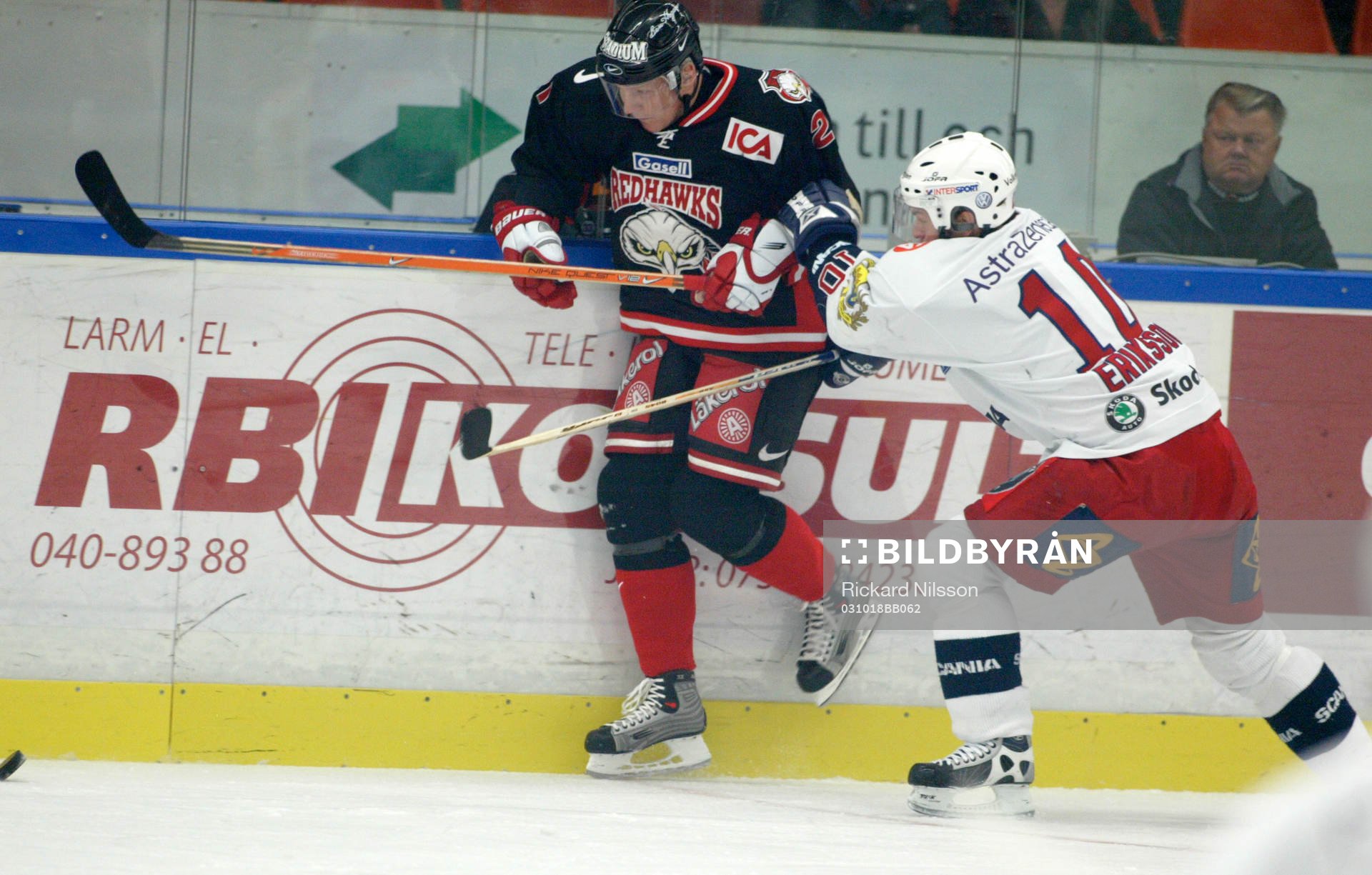 Jesper Mattsson, Malmö och Joakim Eriksson, Södertälje