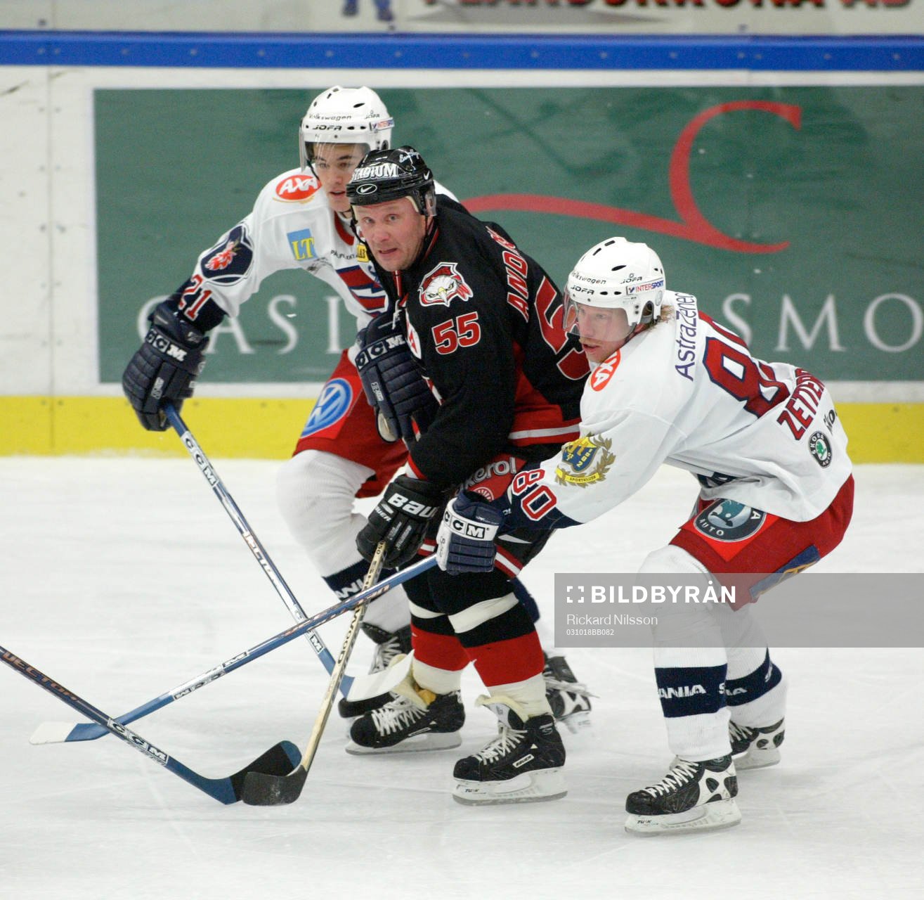 Jonathan Ericsson, Patrik Zetterberg, Södertälje. Peter