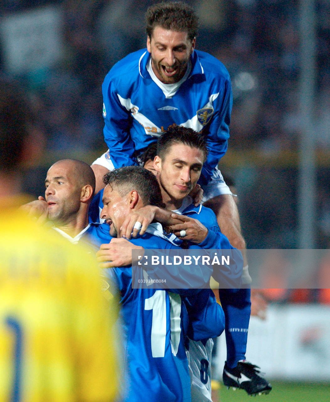 Baggio, Inter, jubel
