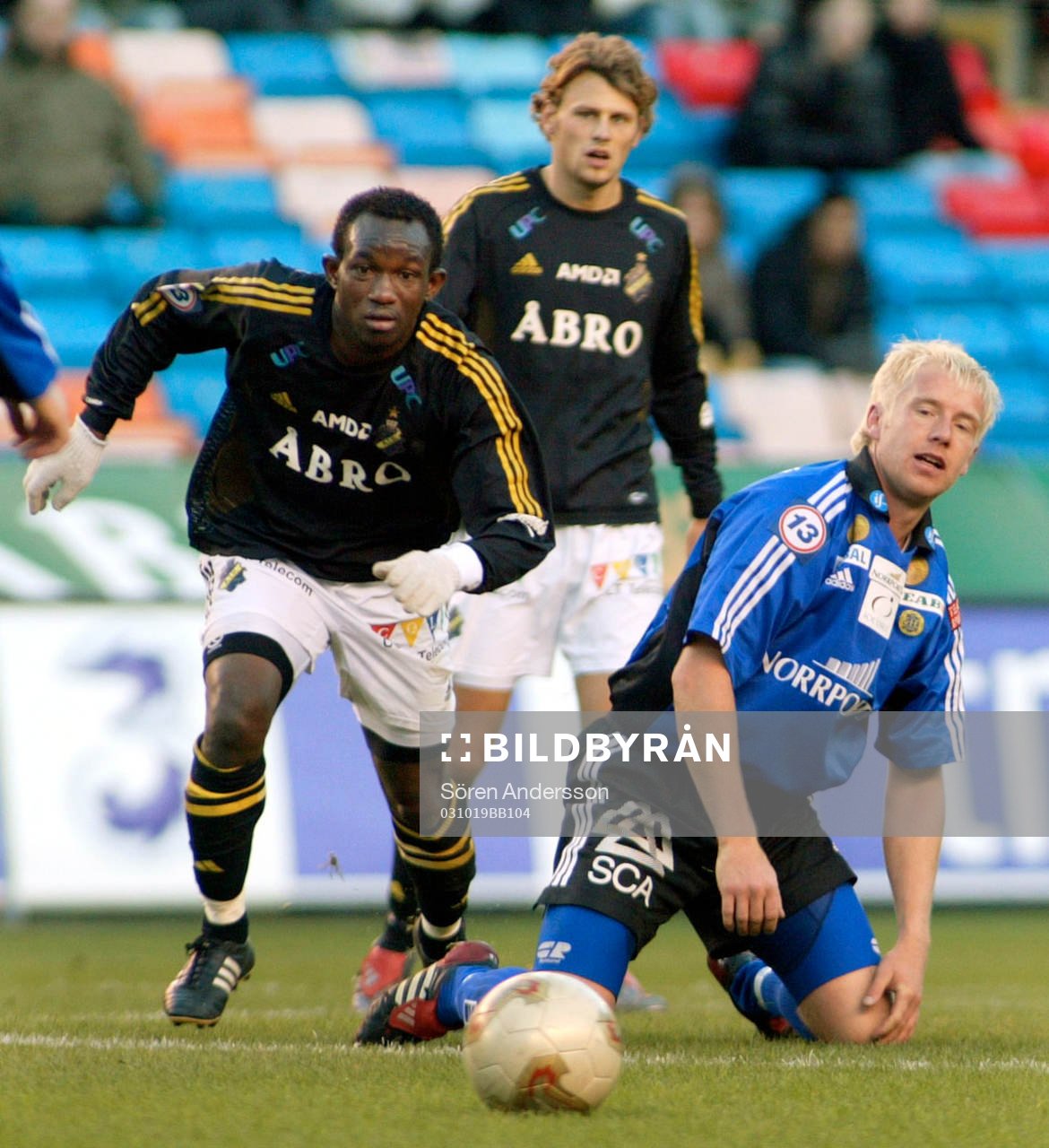 Kwame Quansah och Daniel Hoch, AIK och Patrik