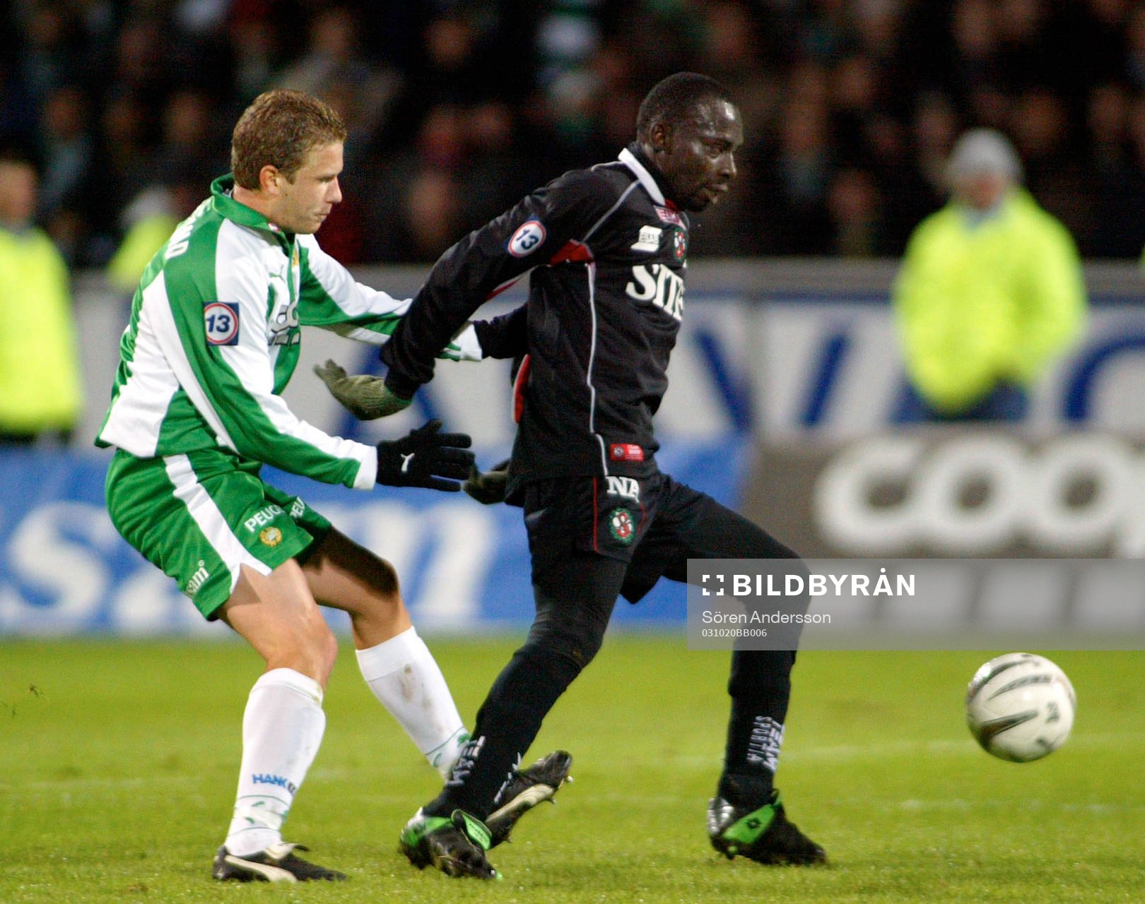 Patrik Gerrbrand, Hammarby och Paul Oyuga, Örebro