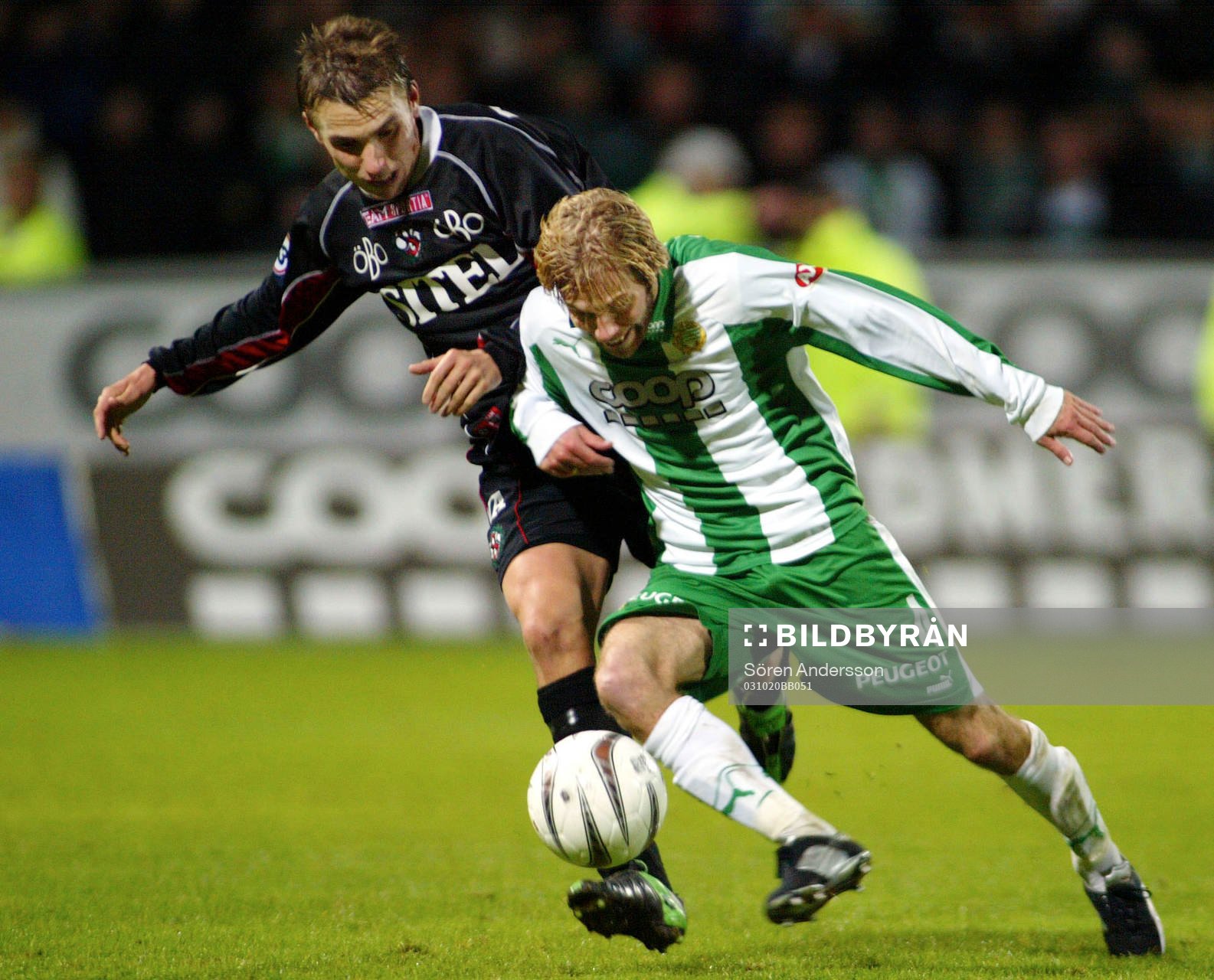 Fredrik Norback, Örebro och Karl-Oskar Fjörtoft, Hammarby