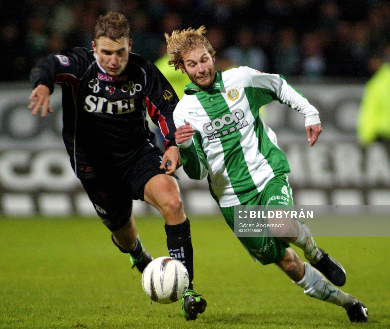 Fredrik Norback, Örebro och Karl-Oskar Fjörtoft, Hammarby