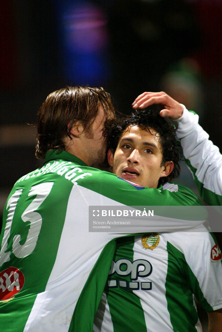 Pablo Pinones Arce, Hammarby gratuleras