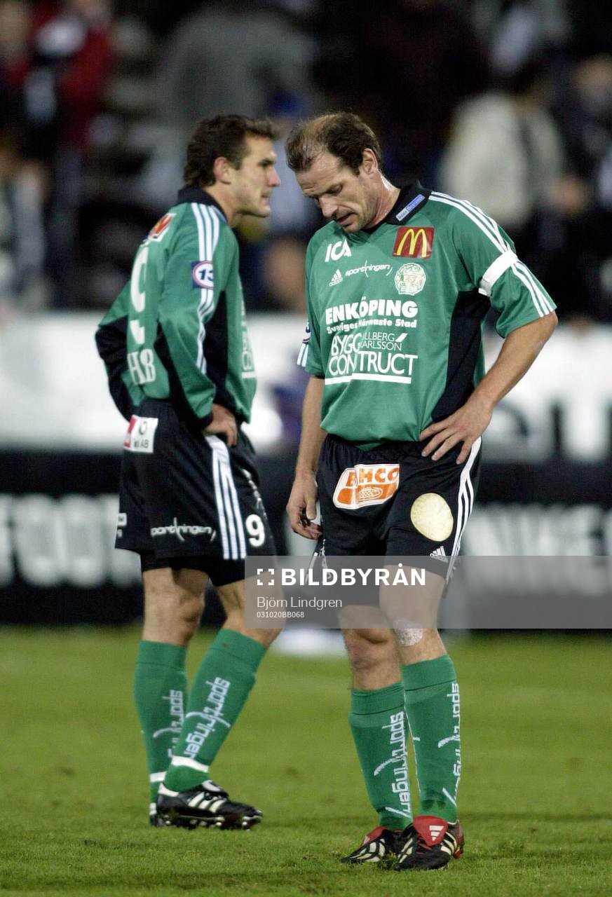Nichlas Norell och Peter Berggren, Enköping, depp