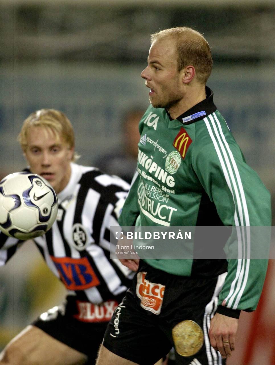 Andreas Hermansson, Enköping och Johnny Lundberg,
