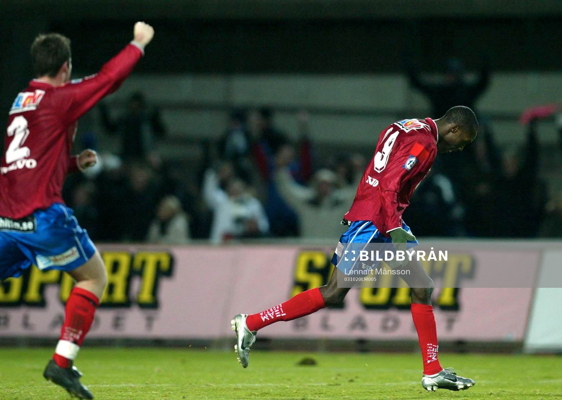 Atiba Hutchinson, Öster har kvitterat till 3-3