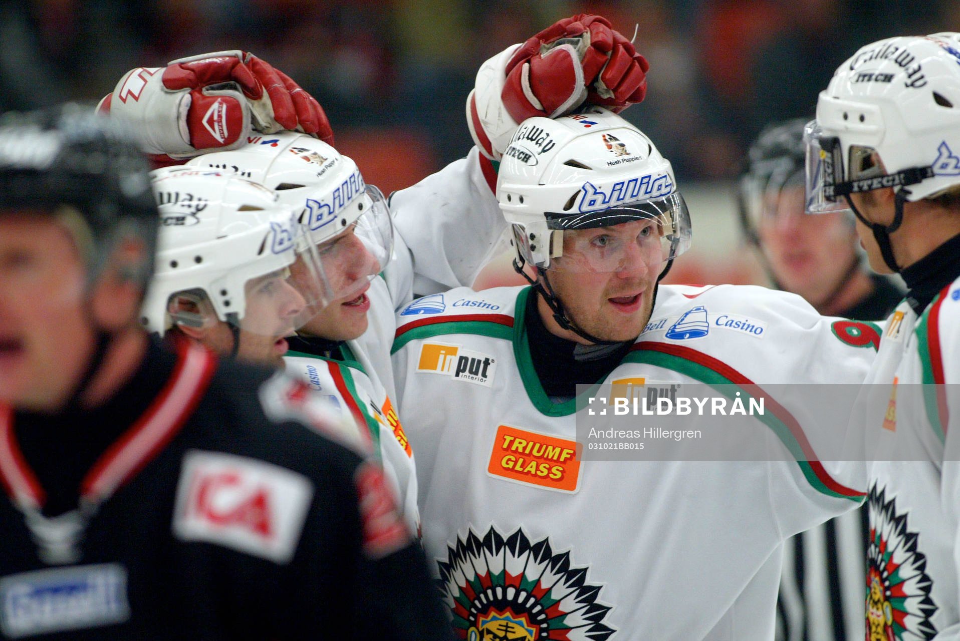 2-4 målskytten Erik Kakko, Frölunda, jubel