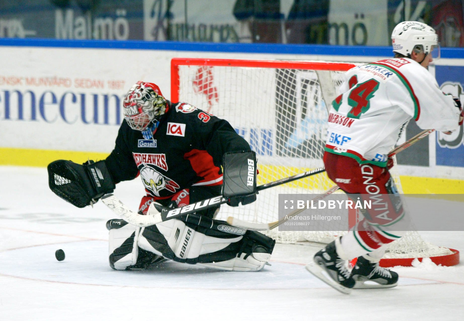 Cristopher Nilstorp, målvakt, Malmö räddar straffen