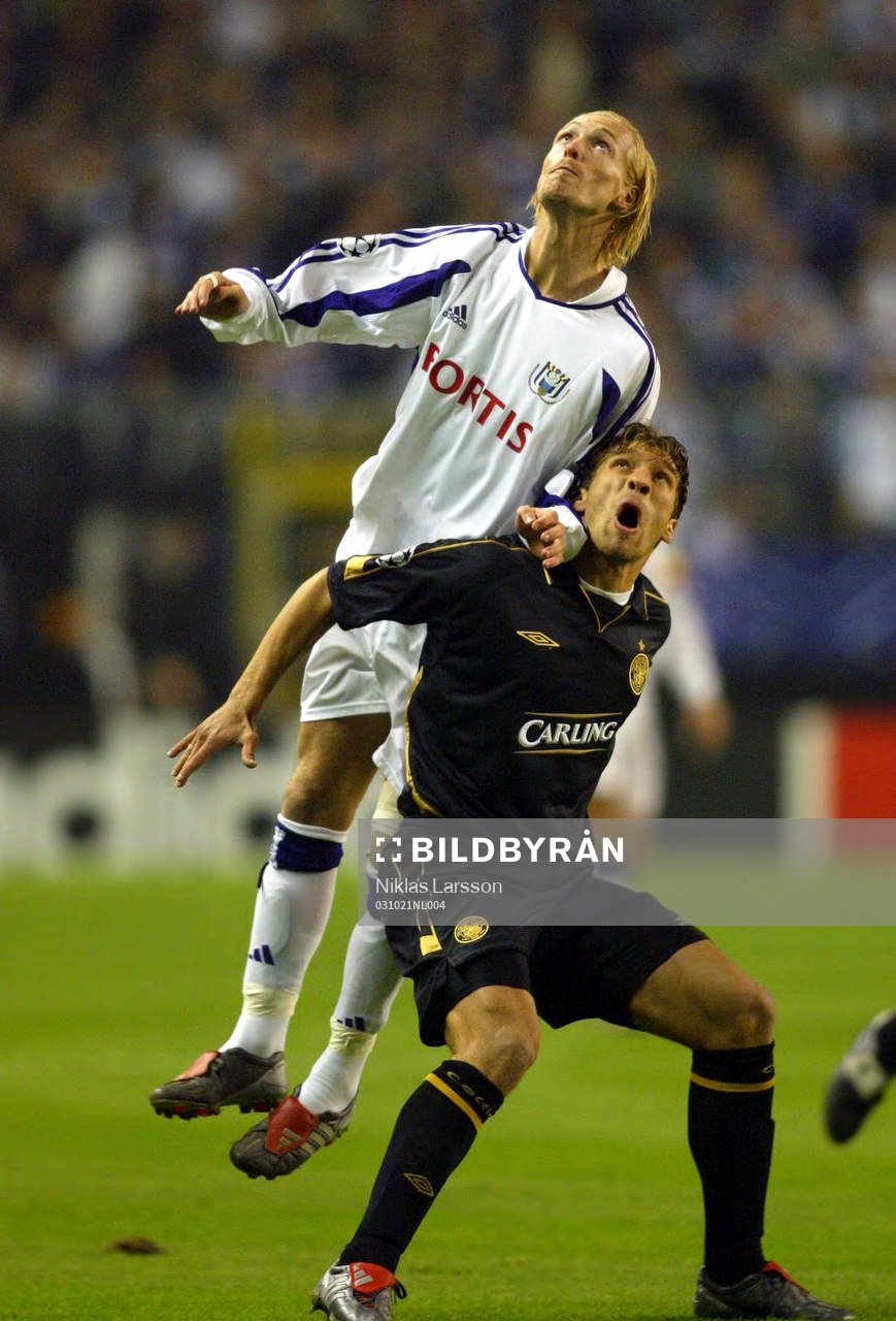 Christian Willhelmsson, Anderlecht