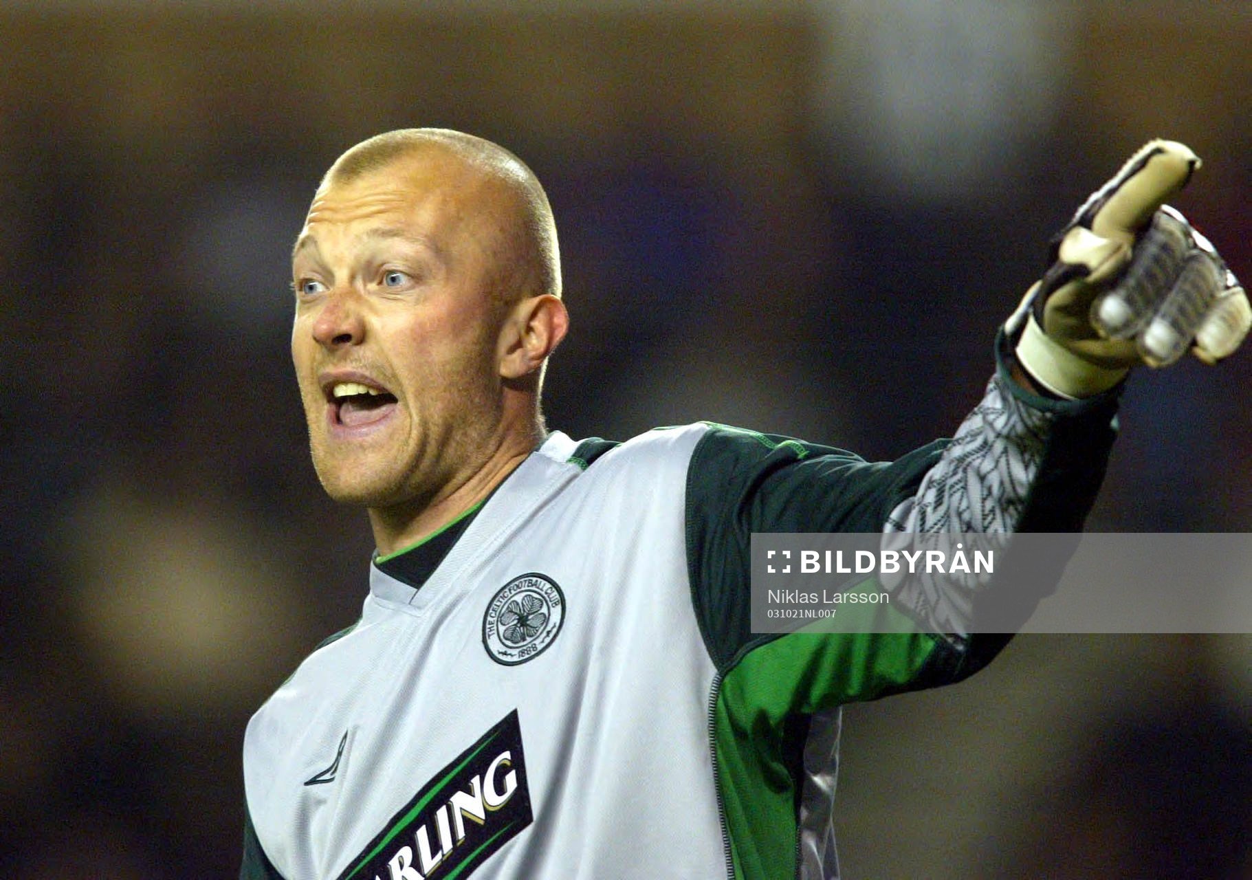 Magnus Hedman, målvakt,  Celtic