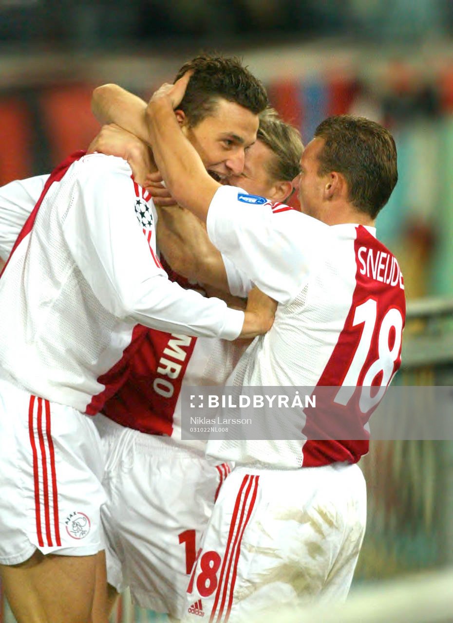 Zlatan Ibrahimovic, Ajax, jublar