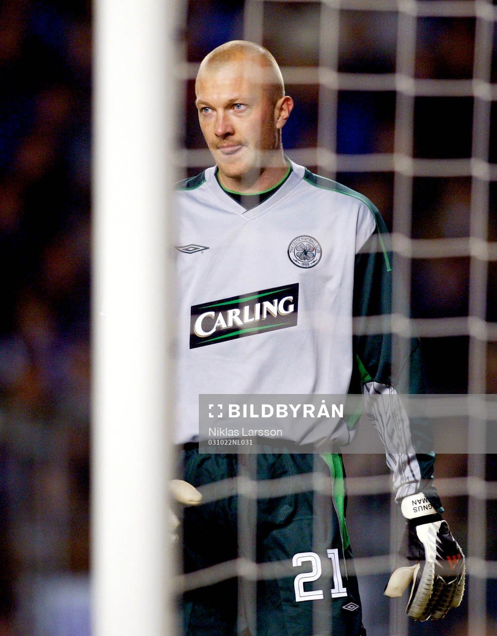 Magnus Hedman, målvakt, Celtic