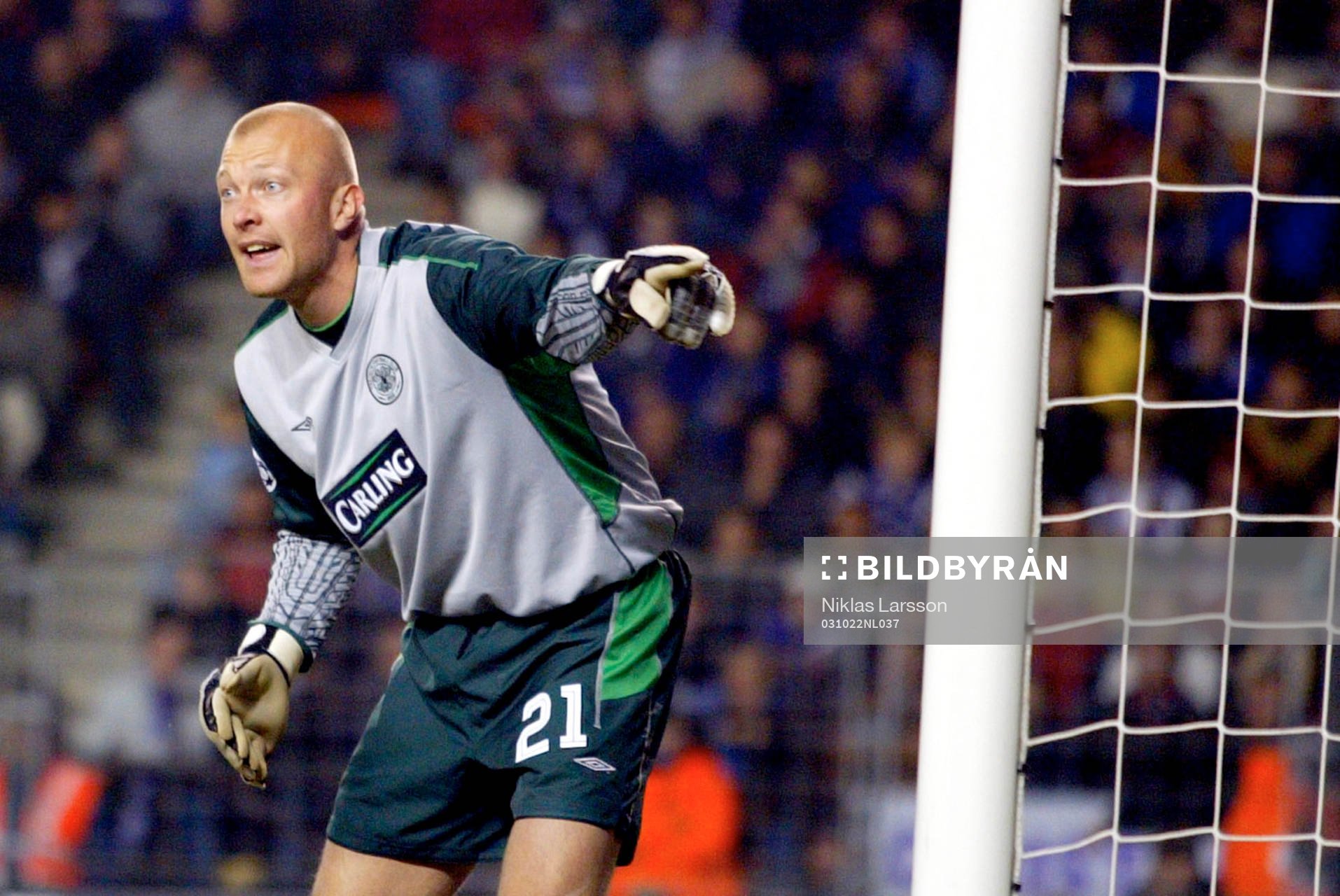 Magnus Hedman, målvakt, Celtic