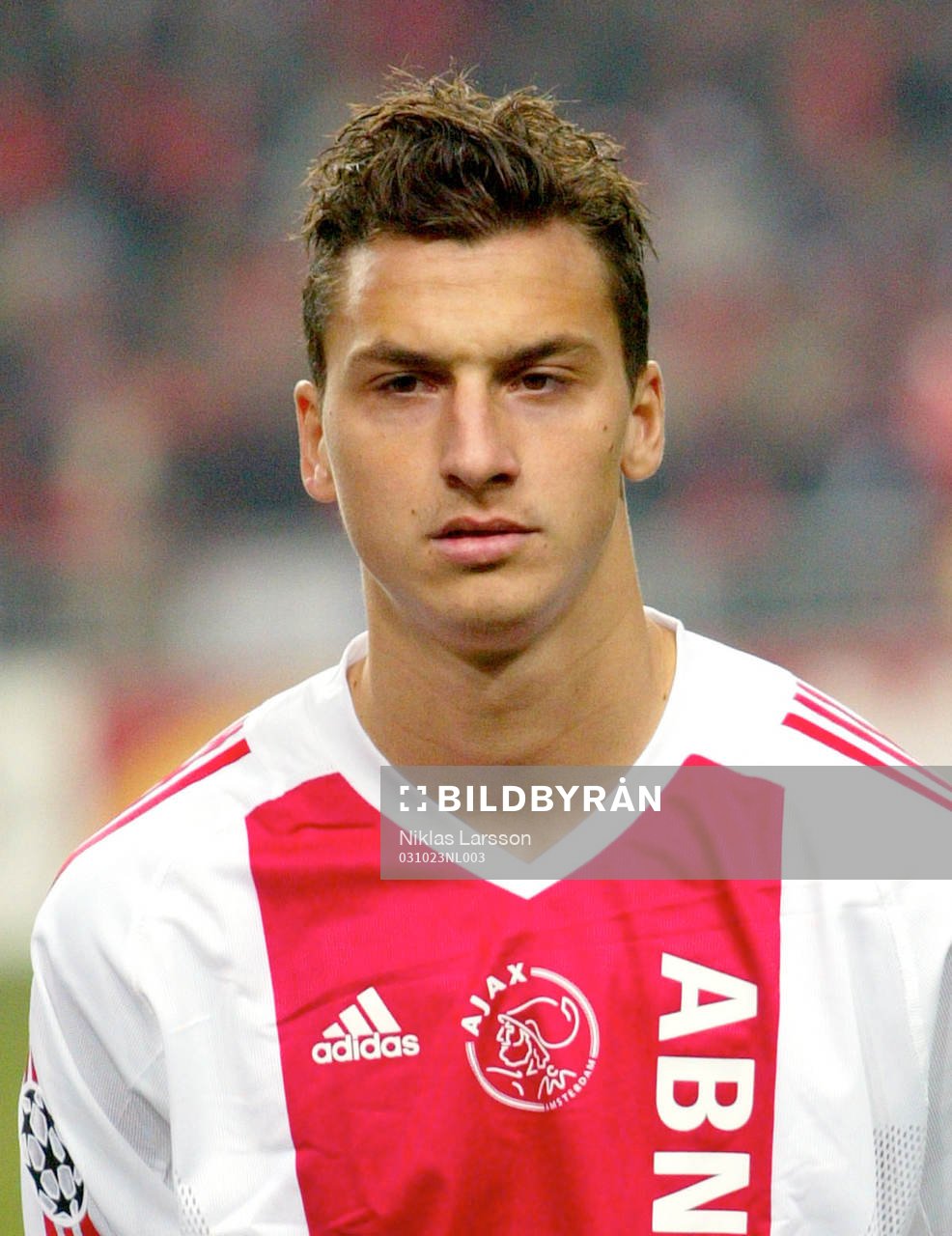 Zlatan Ibrahimovic, AJAX. Porträtt