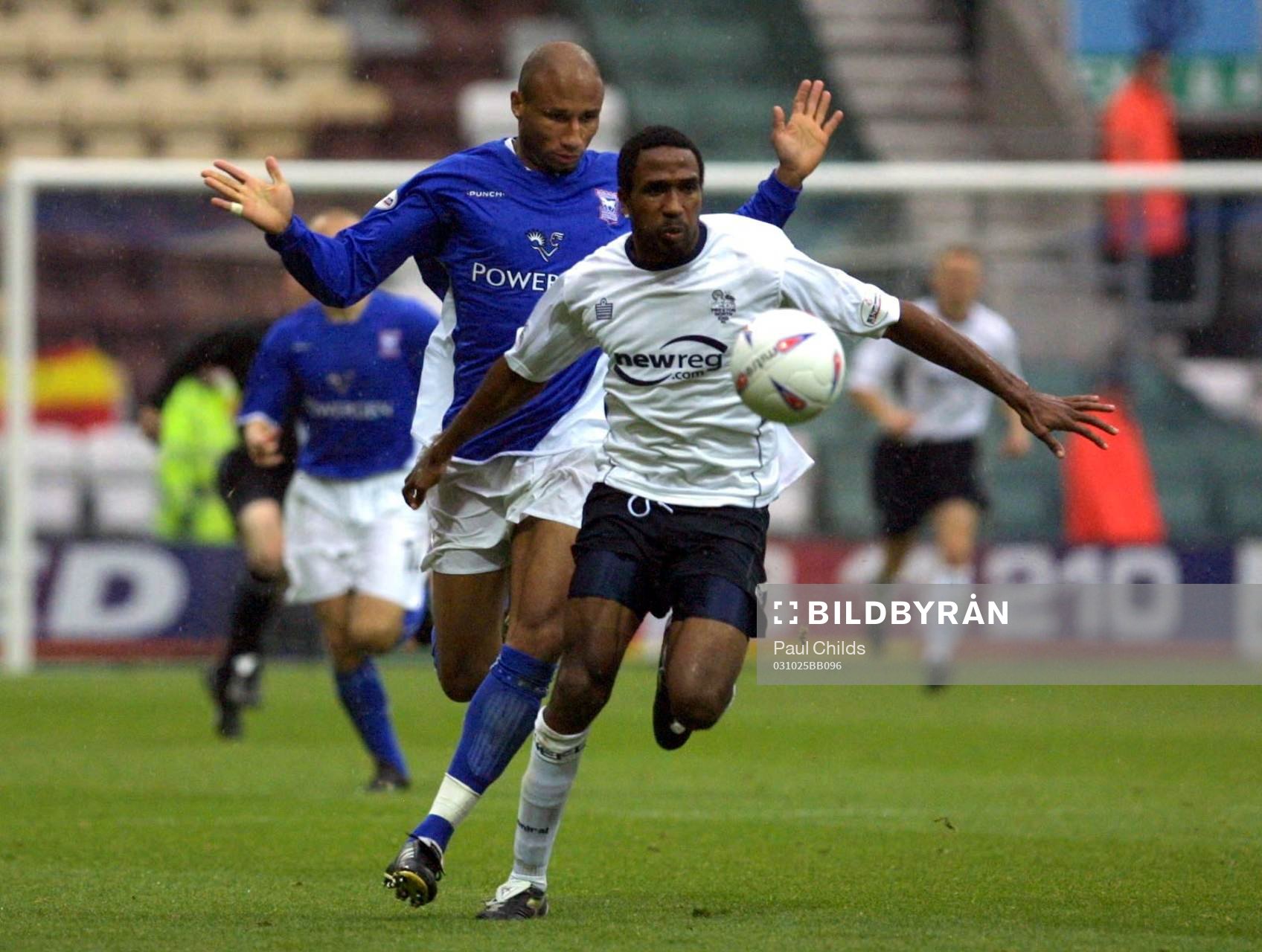  Ricardo Fuller, Preston och Georges Santos, Ipswich