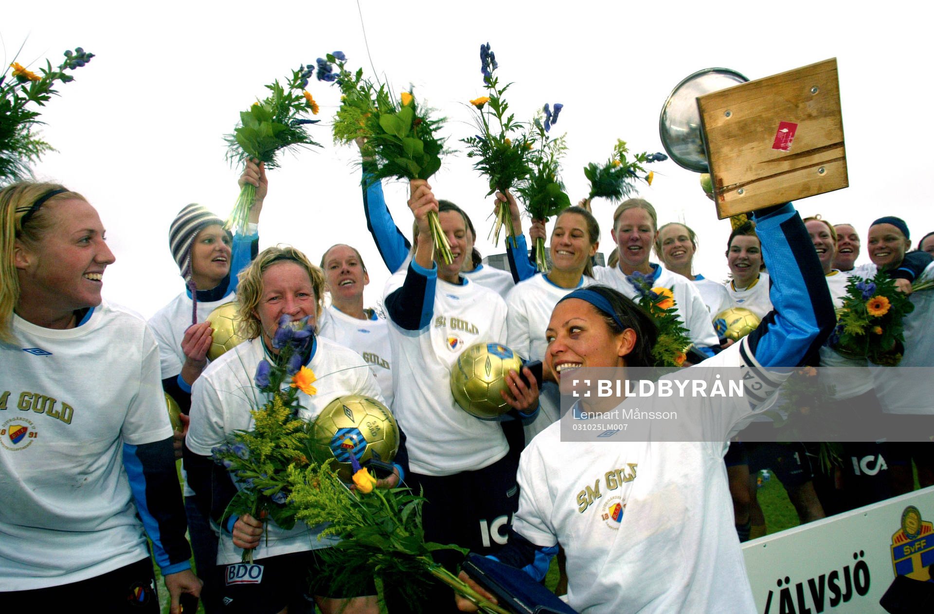 Djurgården/Älvsjö Svenska Mästare 2003 Sara Johansson,