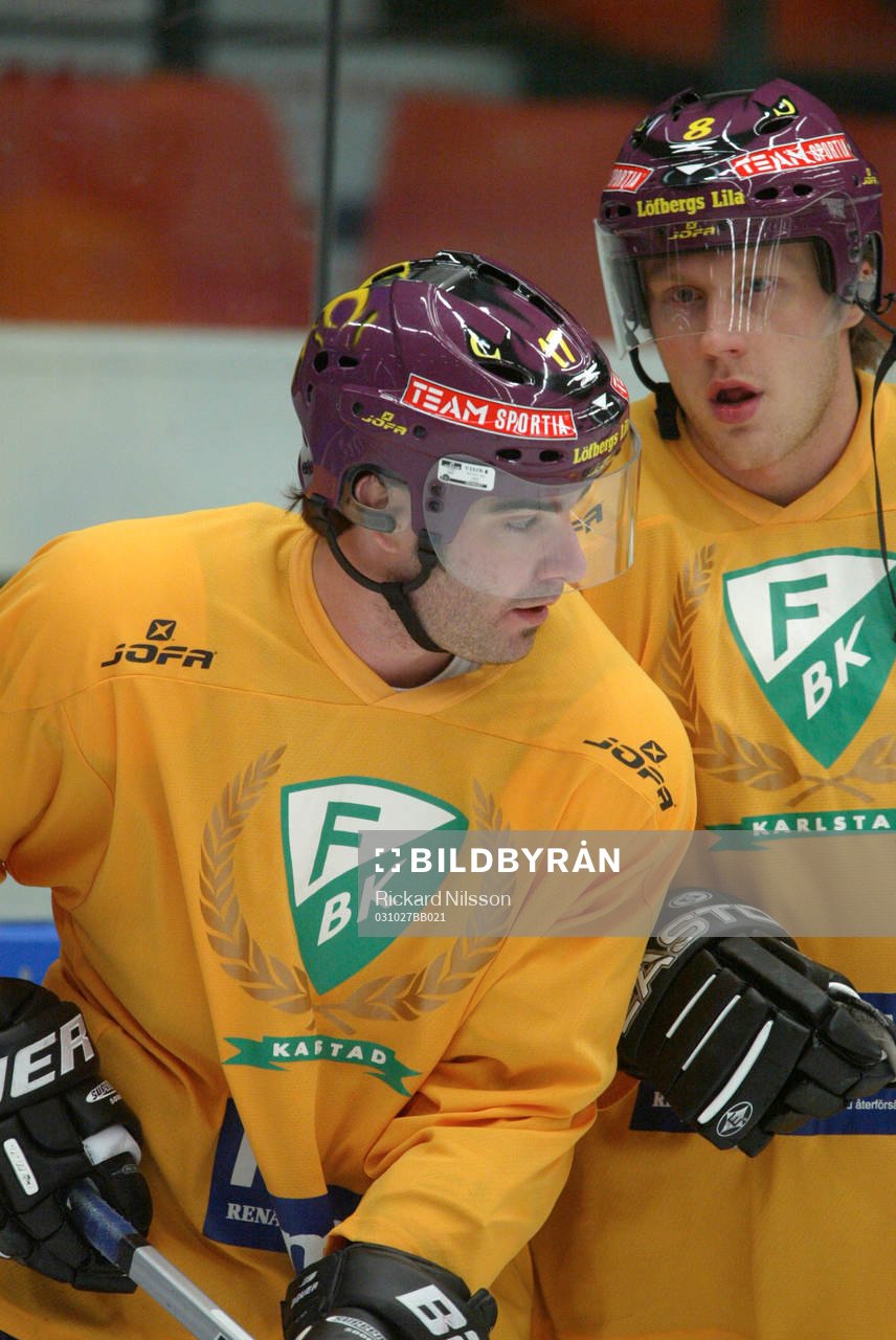Mathias Johansson och Hannes Hyvönen, Färjestad