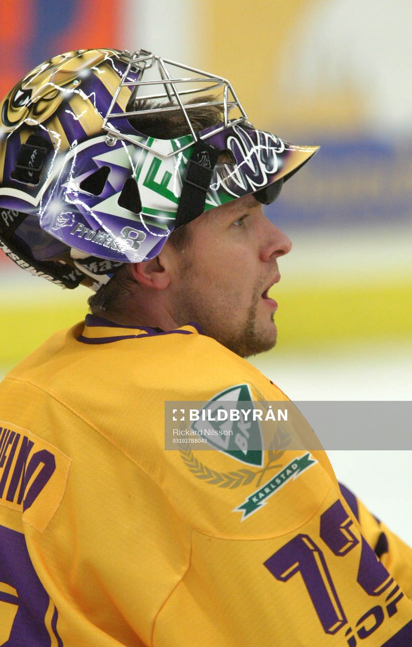 Sinuhe Wallinheimo, målvakt, Färjestad