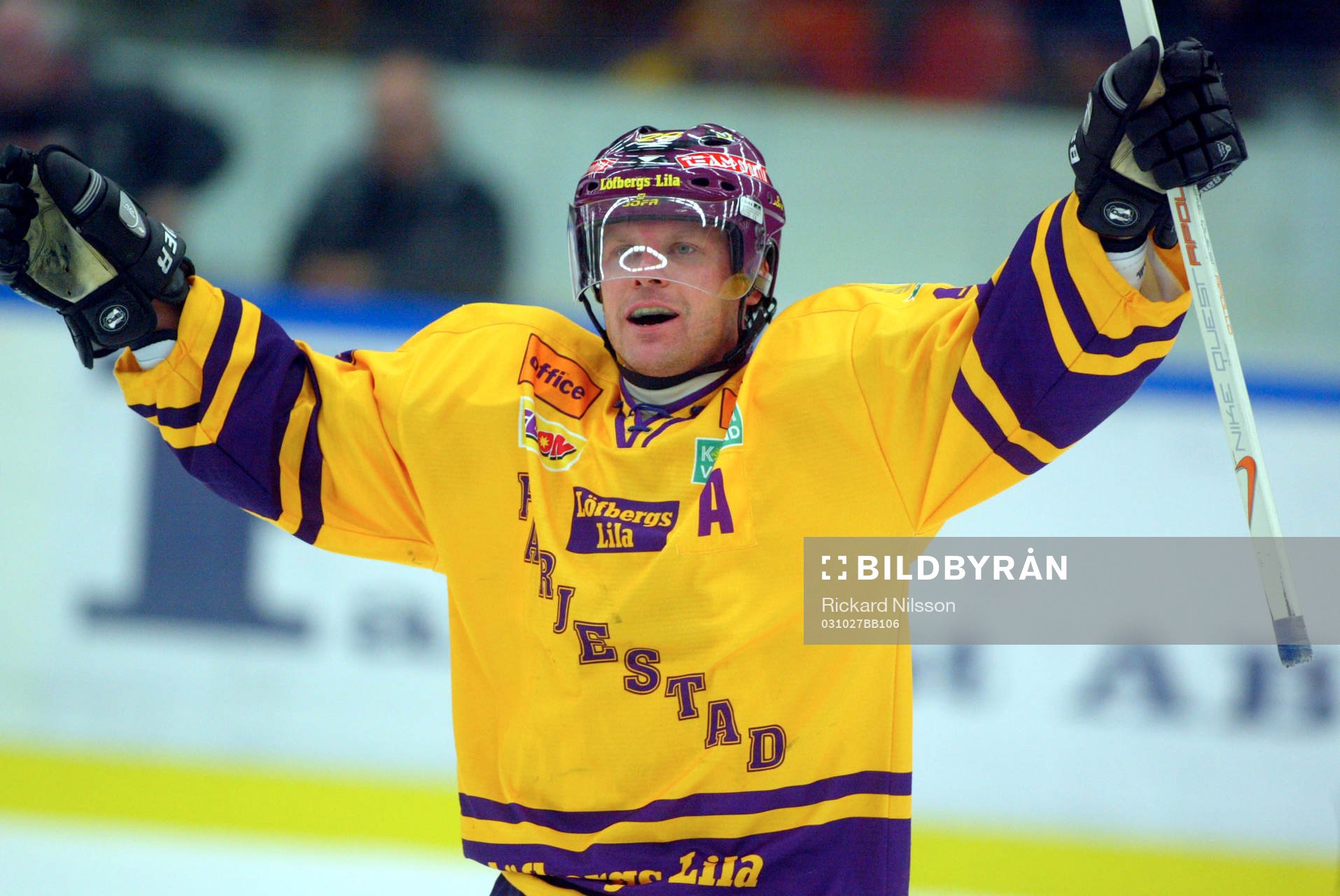 Greger Artursson, Färjestad, jubel