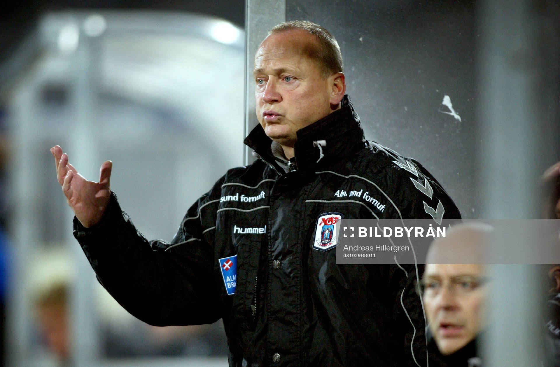 Sören Åkeby, tränare, Århus, debuterar