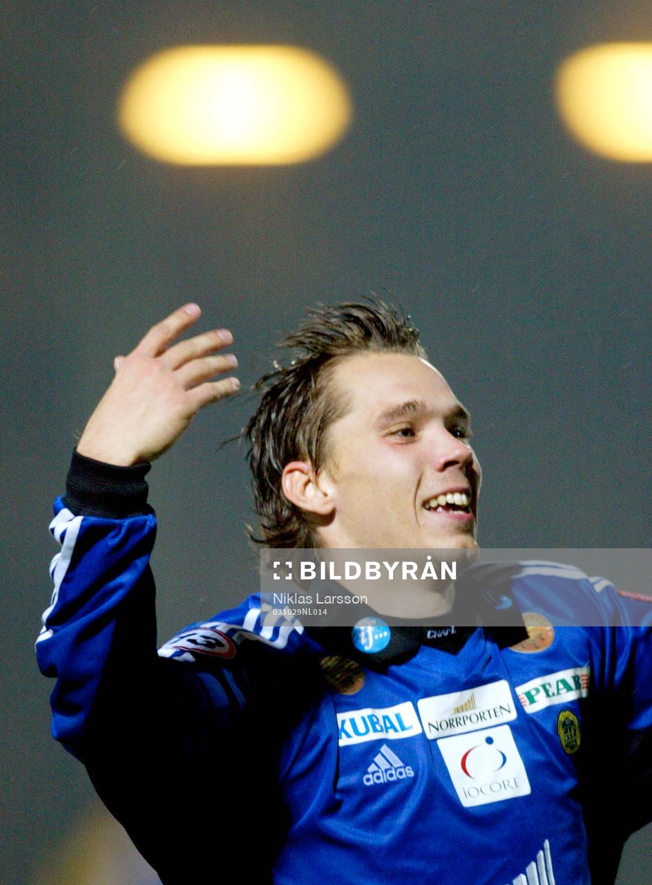 Fredrik Lundqvist jublar