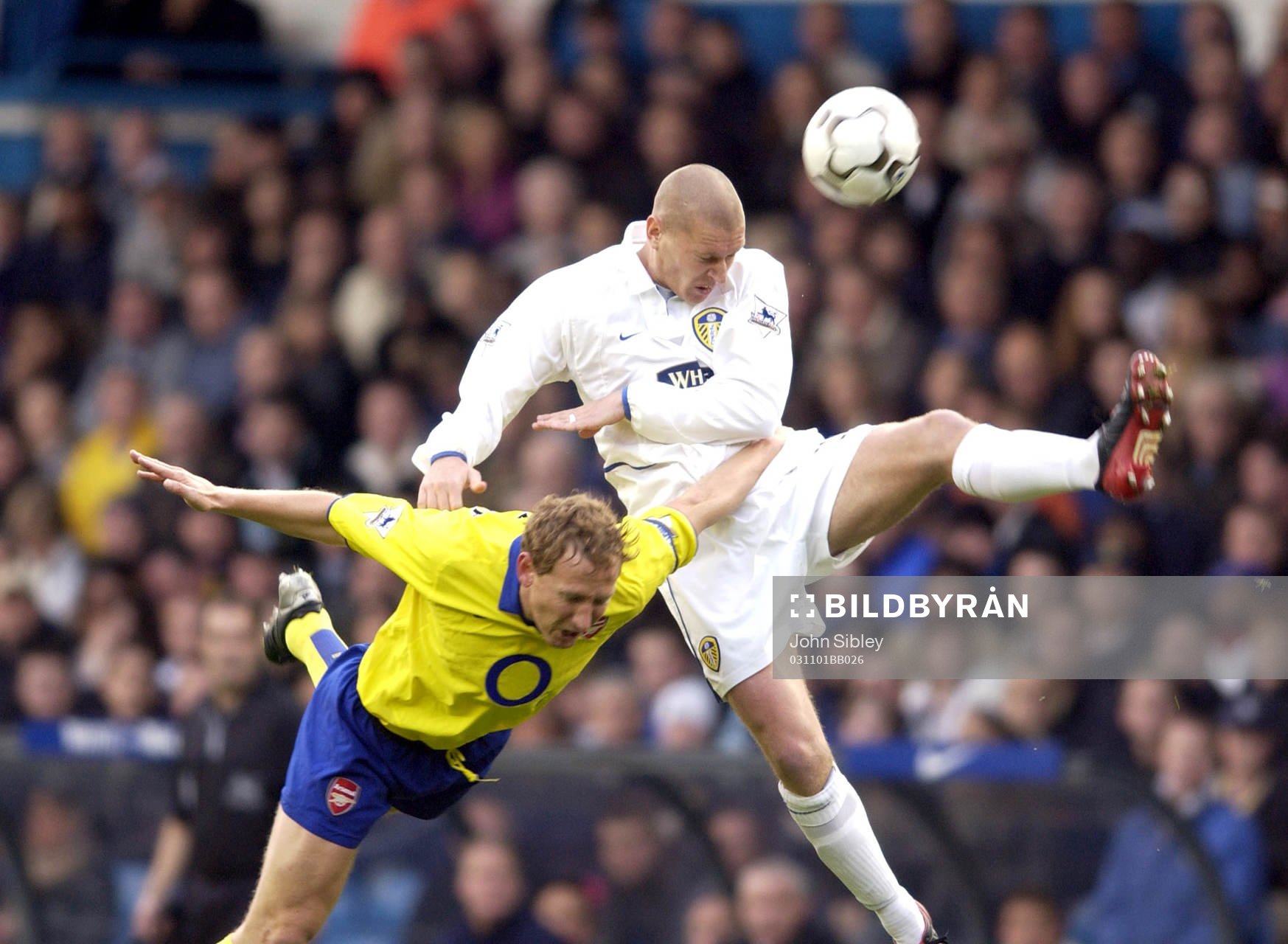  Seth Johnson, Leeds och Ray Parlour, Arsenal   