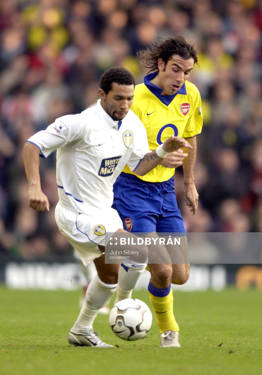 Jermaine Pennant, Leeds och Robert Pires, Arsenal