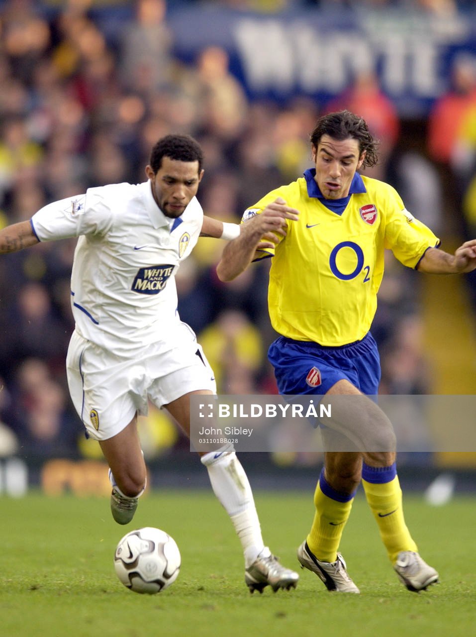 Jermaine Pennant, Leeds och Robert Pires, Arsenal
