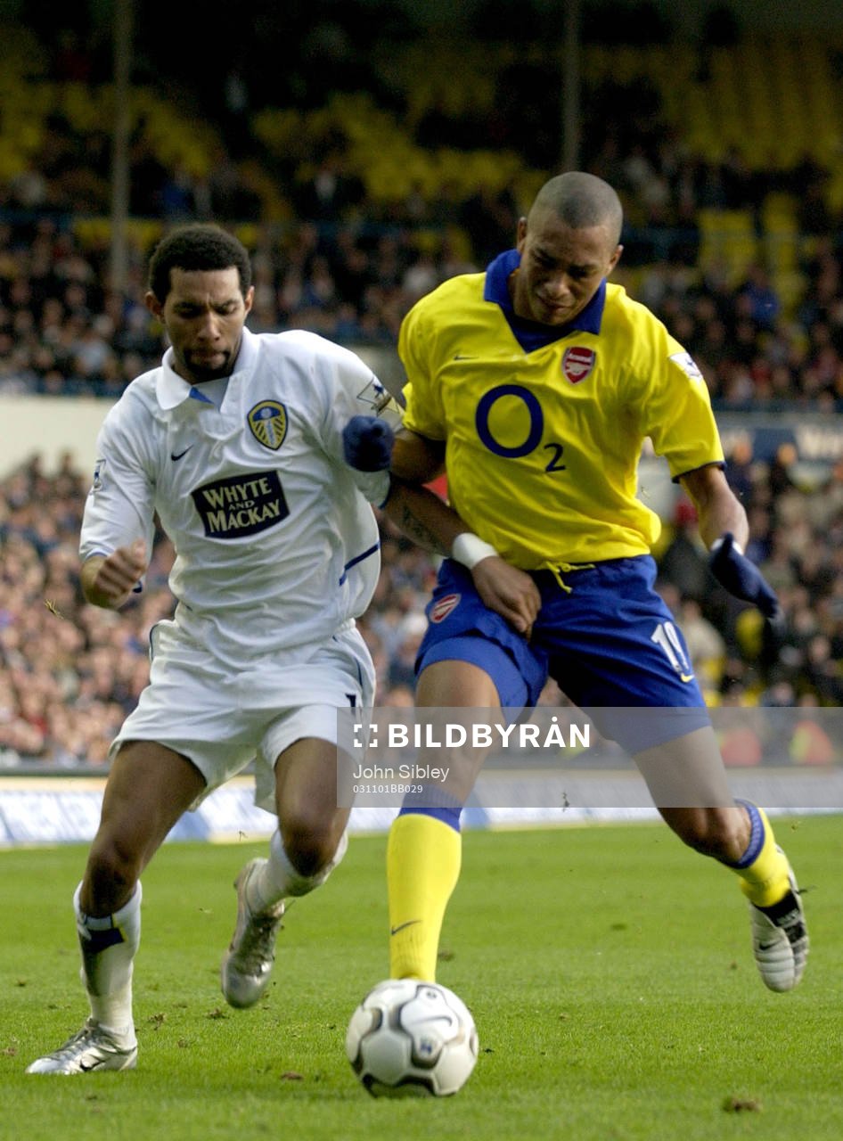 Jermaine Pennant, Leeds och Gilberto Silva, Arsenal