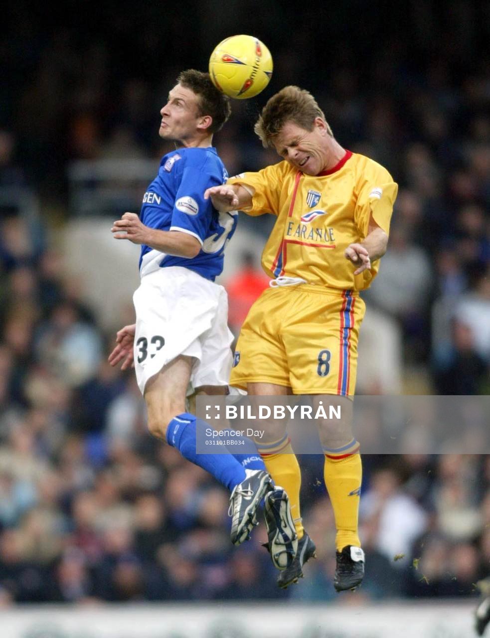 Ian Westlake, Ipswich och Andy Hessenthaler, Gillingham