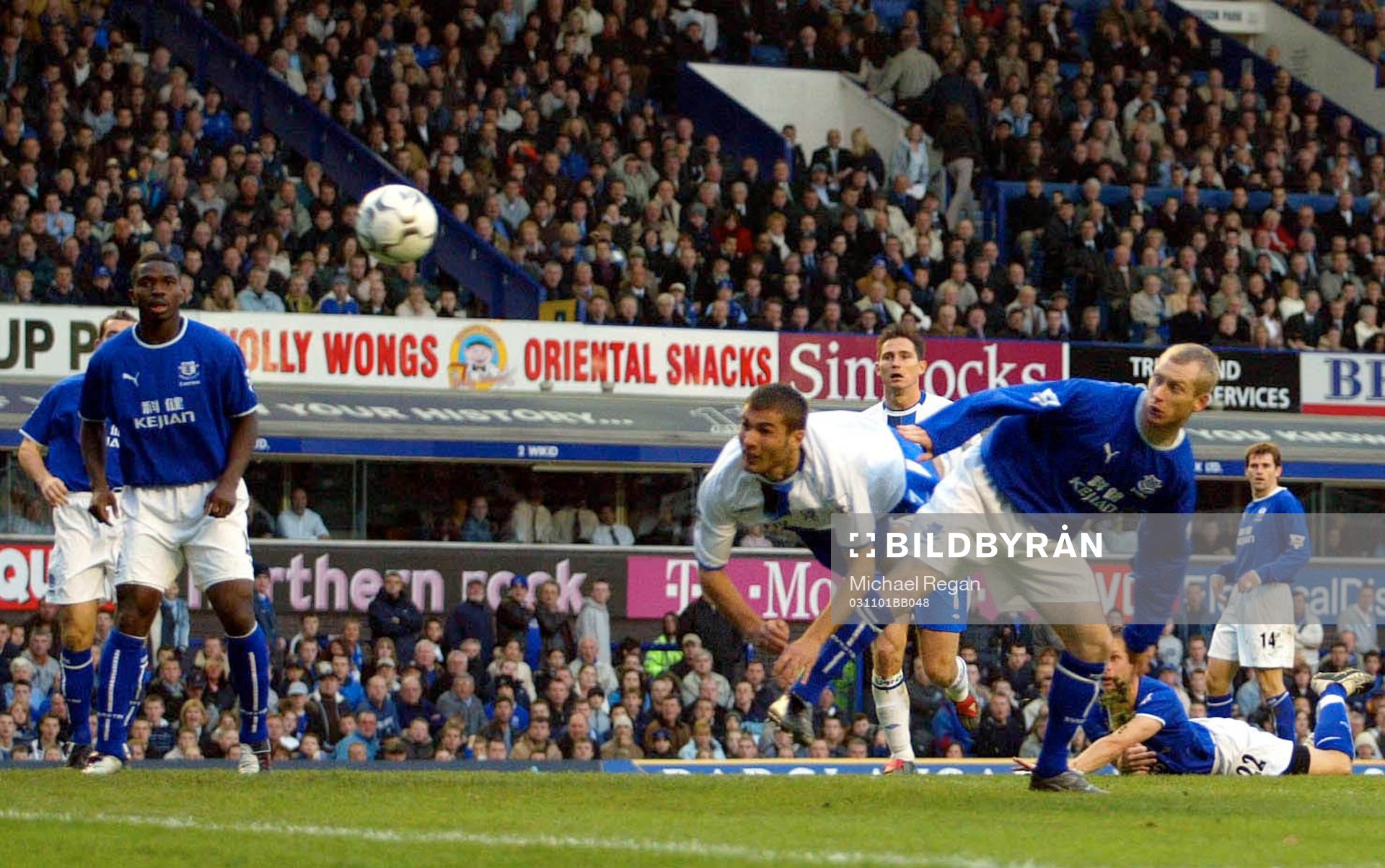 Fotboll, engelsk,  FA Barclaycard Premiership , Everton -