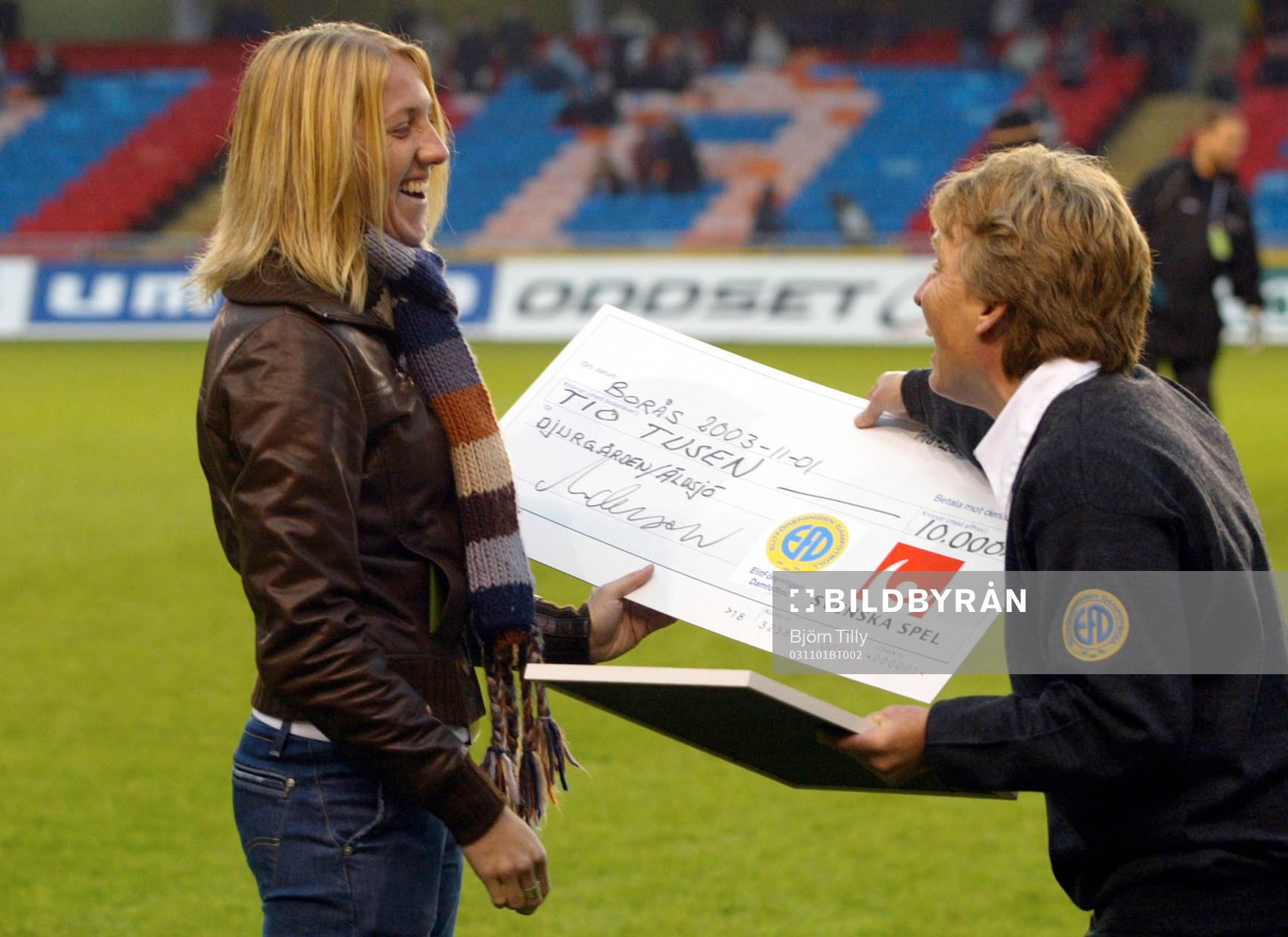 Sara Johansson, Djurgården och Susanne Erlandsson, SvFF