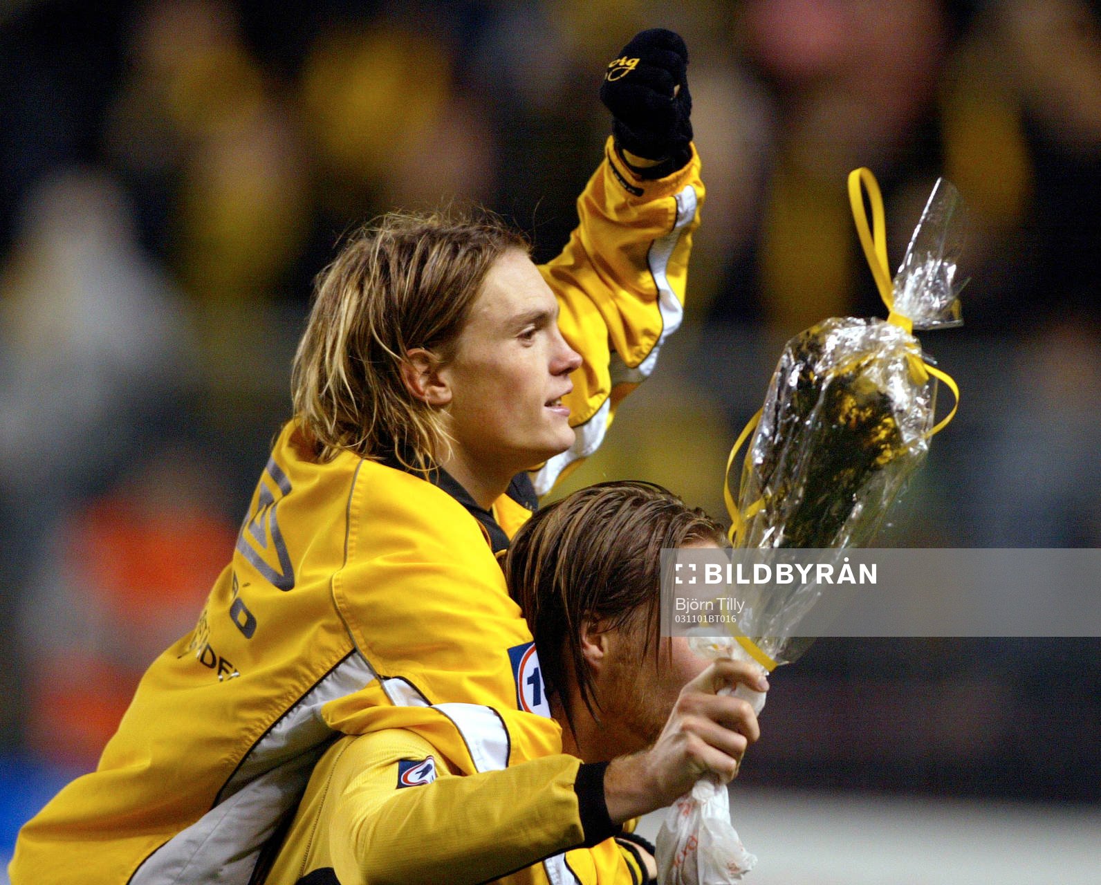  Lasse Nilsson, Elfsborg. Jubel.