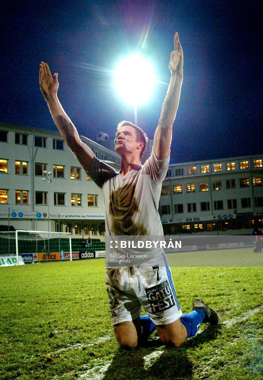 Sundsvall kvar i allsvenskan!! Öyvind Svenning jubel